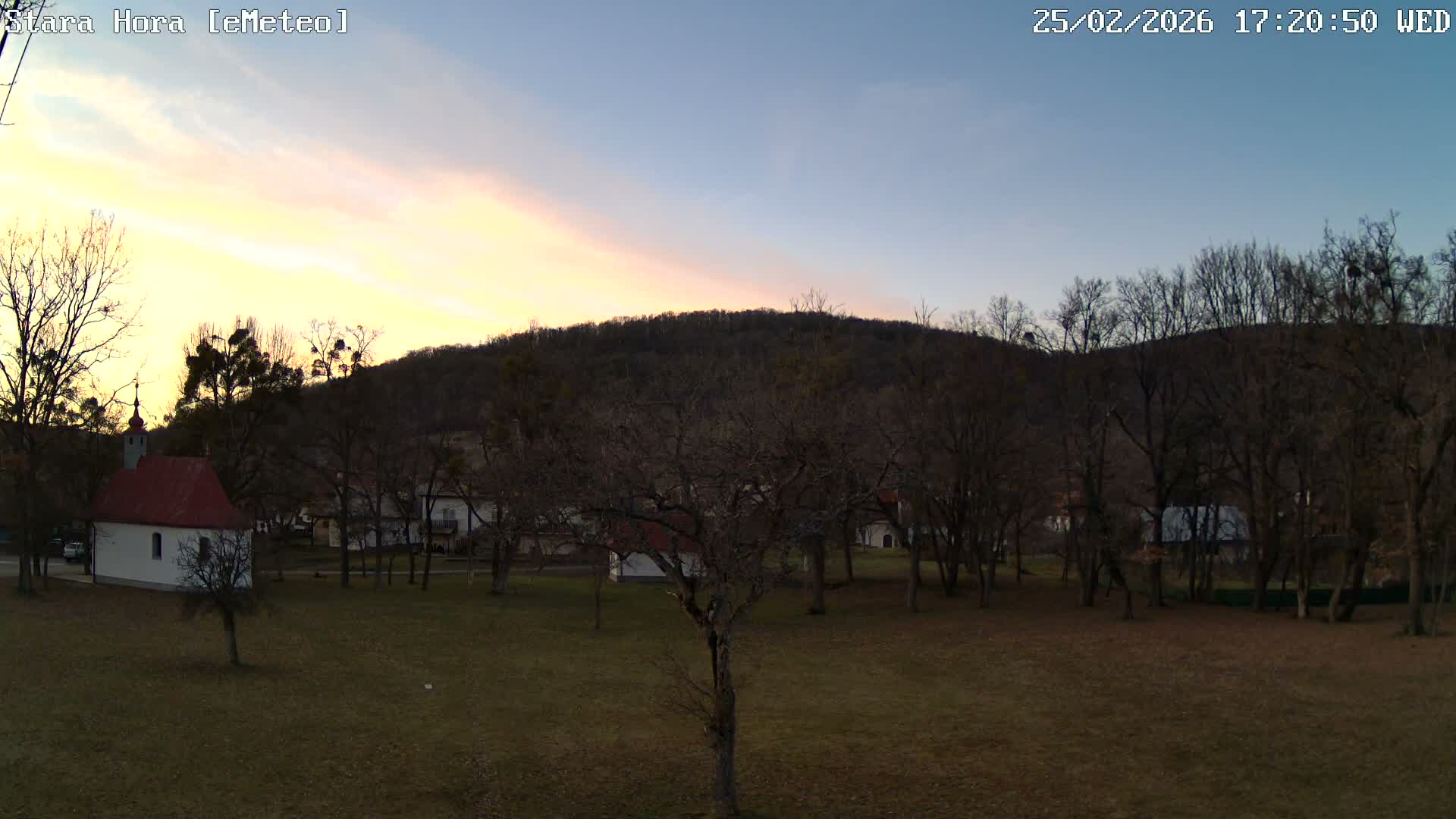 Sebechleby, Stara Hora Village Live Cam - Sebechleby, Okres Krupina, Banska Bystrica, Slovakia