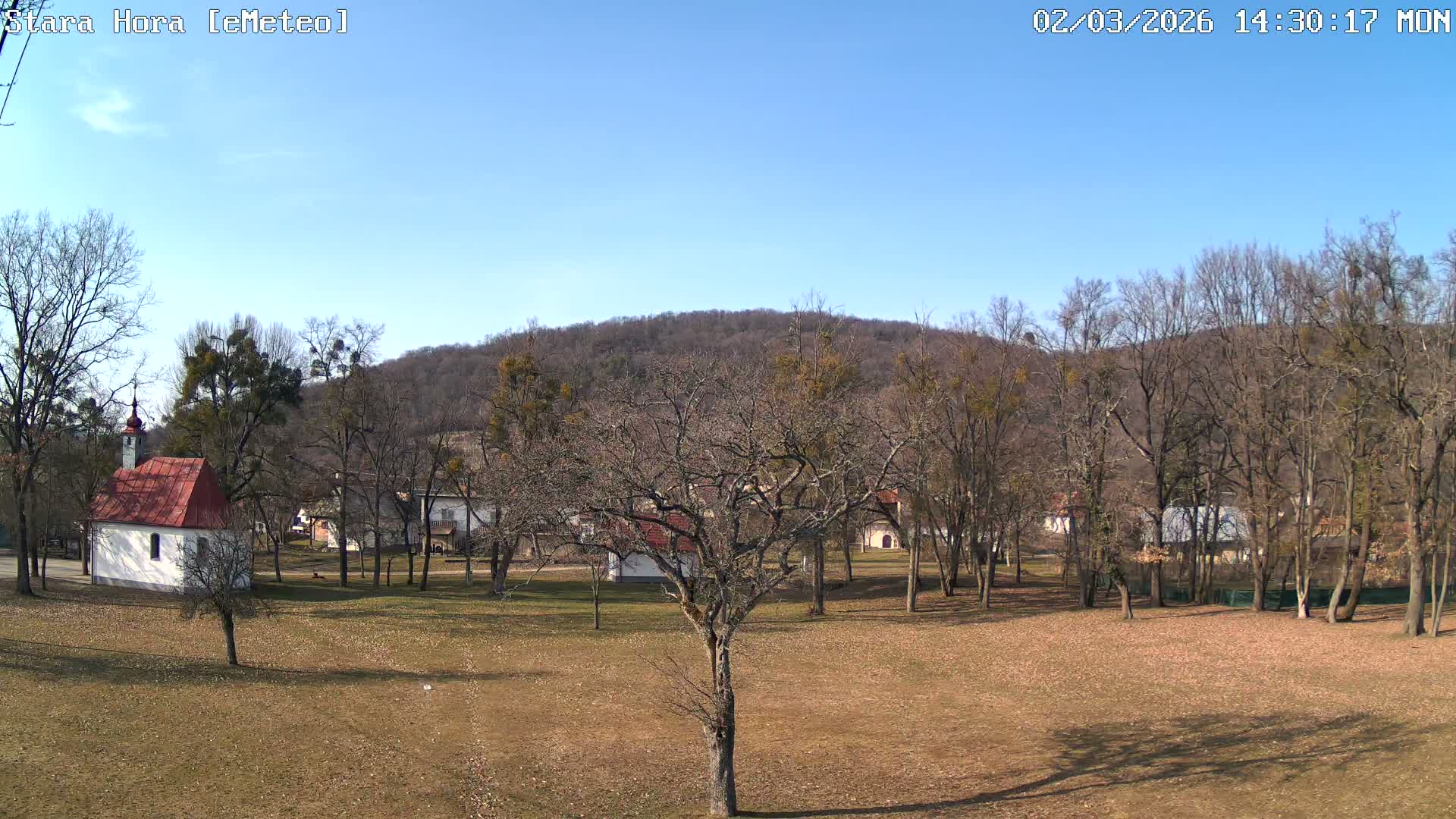 Sebechleby, Stara Hora Village Live Cam - Sebechleby, Okres Krupina, Banska Bystrica, Slovakia