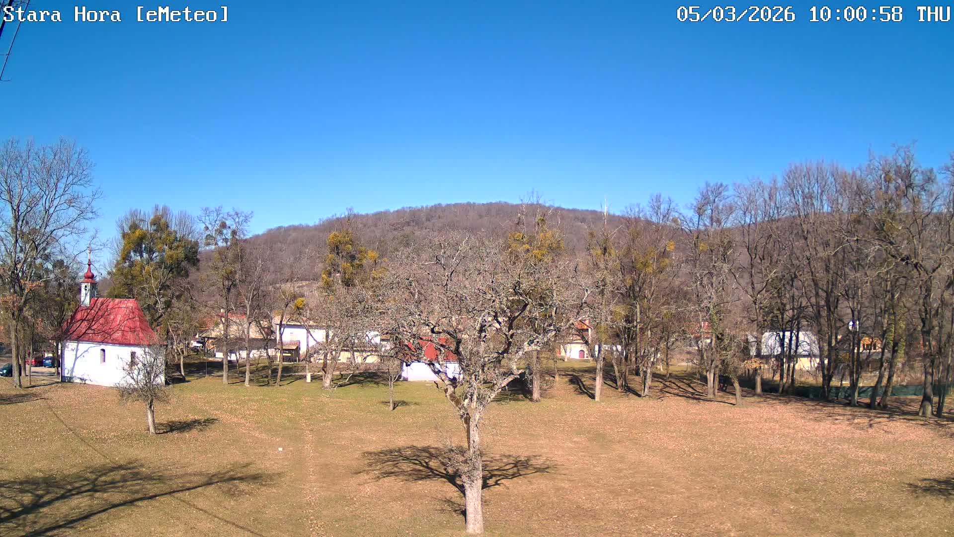 Sebechleby, Stara Hora Village Live Cam - Sebechleby, Okres Krupina, Banska Bystrica, Slovakia