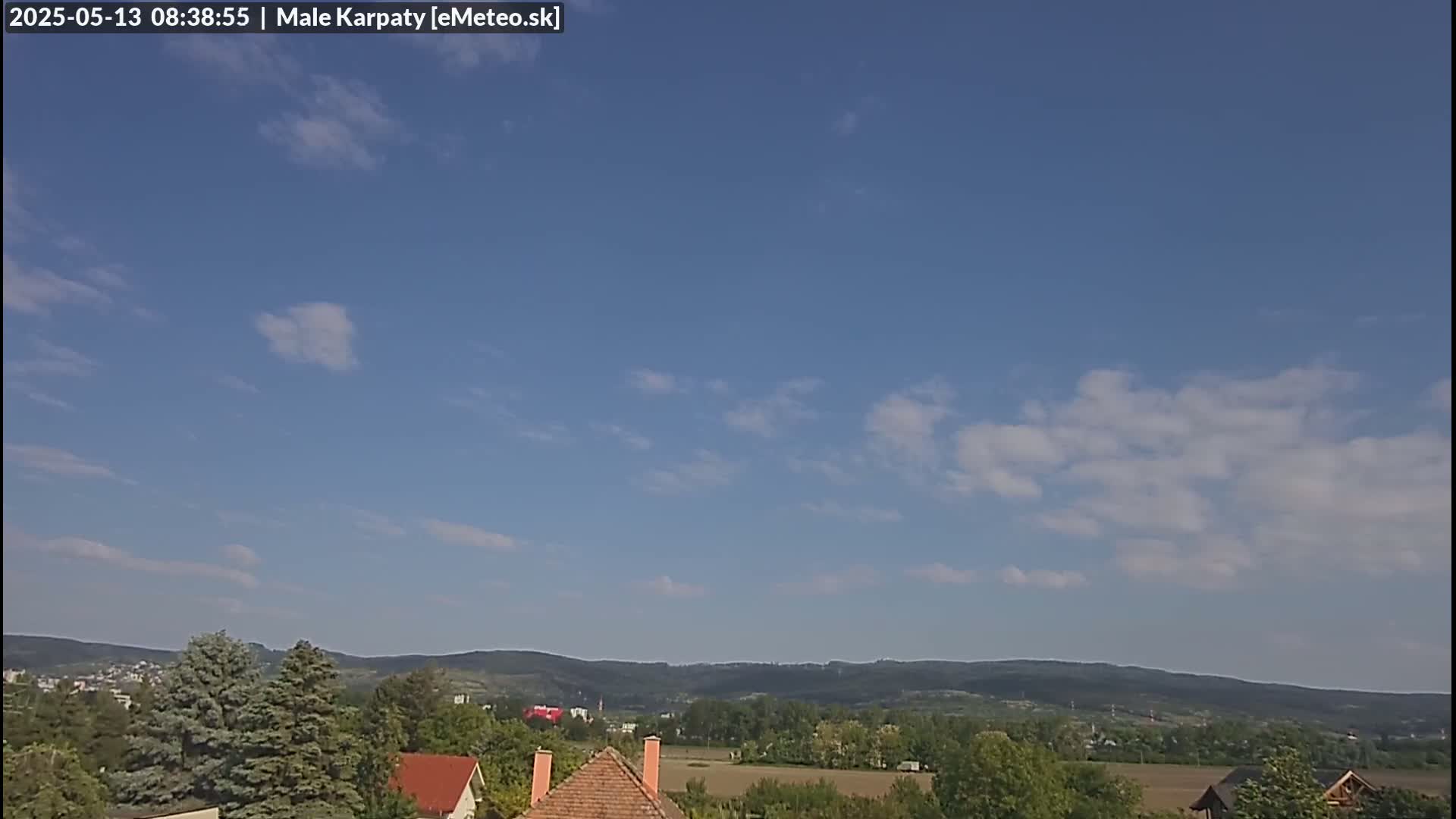 Bratislava , Little Carpathians (Malé Karpaty) View from Vajnory Live Cam -  Vajnory, Bratislava III, Bratislava, Slovakia