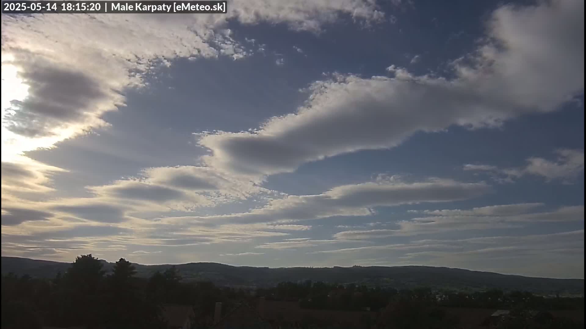 Bratislava , Little Carpathians (Malé Karpaty) View from Vajnory Live Cam -  Vajnory, Bratislava III, Bratislava, Slovakia