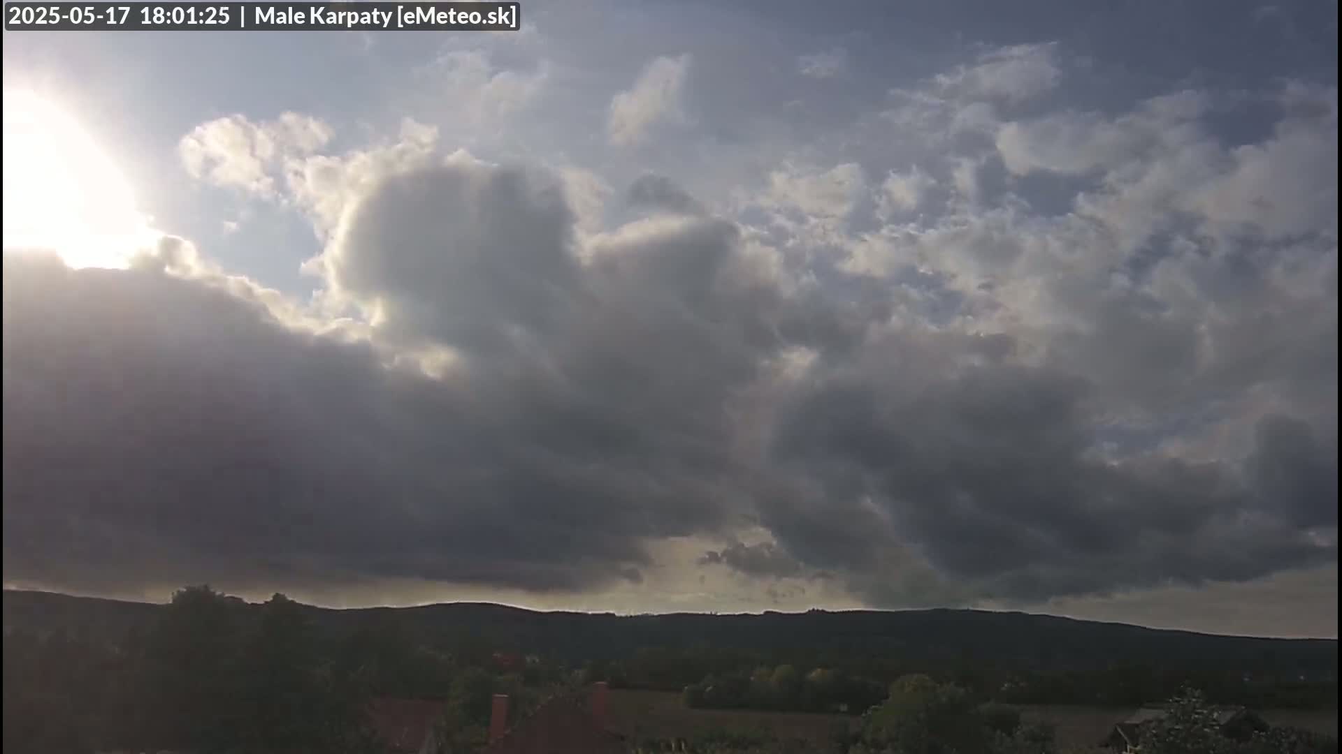 Bratislava , Little Carpathians (Malé Karpaty) View from Vajnory Live Cam -  Vajnory, Bratislava III, Bratislava, Slovakia