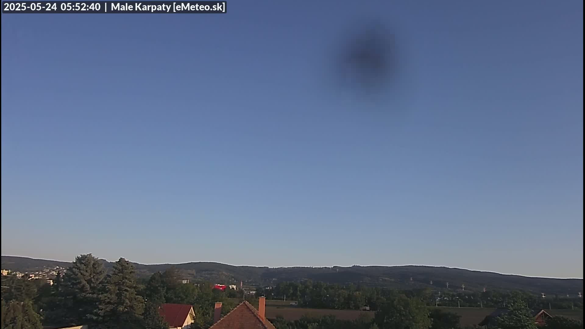 Bratislava , Little Carpathians (Malé Karpaty) View from Vajnory Live Cam -  Vajnory, Bratislava III, Bratislava, Slovakia