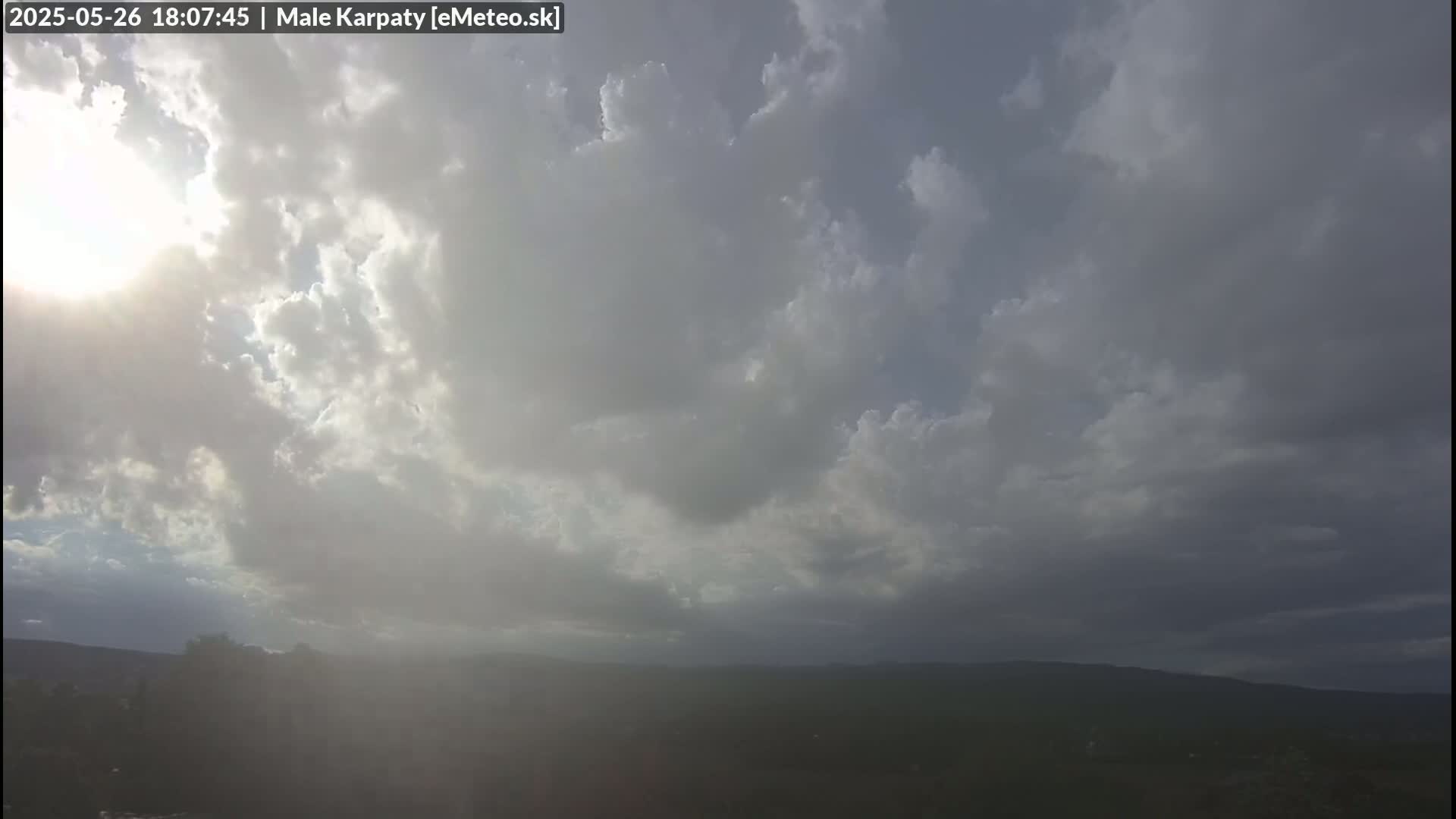 Bratislava , Little Carpathians (Malé Karpaty) View from Vajnory Live Cam -  Vajnory, Bratislava III, Bratislava, Slovakia
