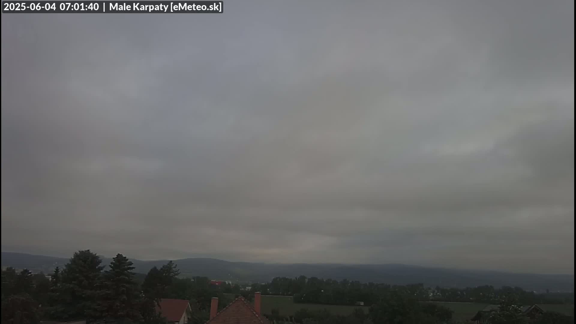 Bratislava , Little Carpathians (Malé Karpaty) View from Vajnory Live Cam -  Vajnory, Bratislava III, Bratislava, Slovakia