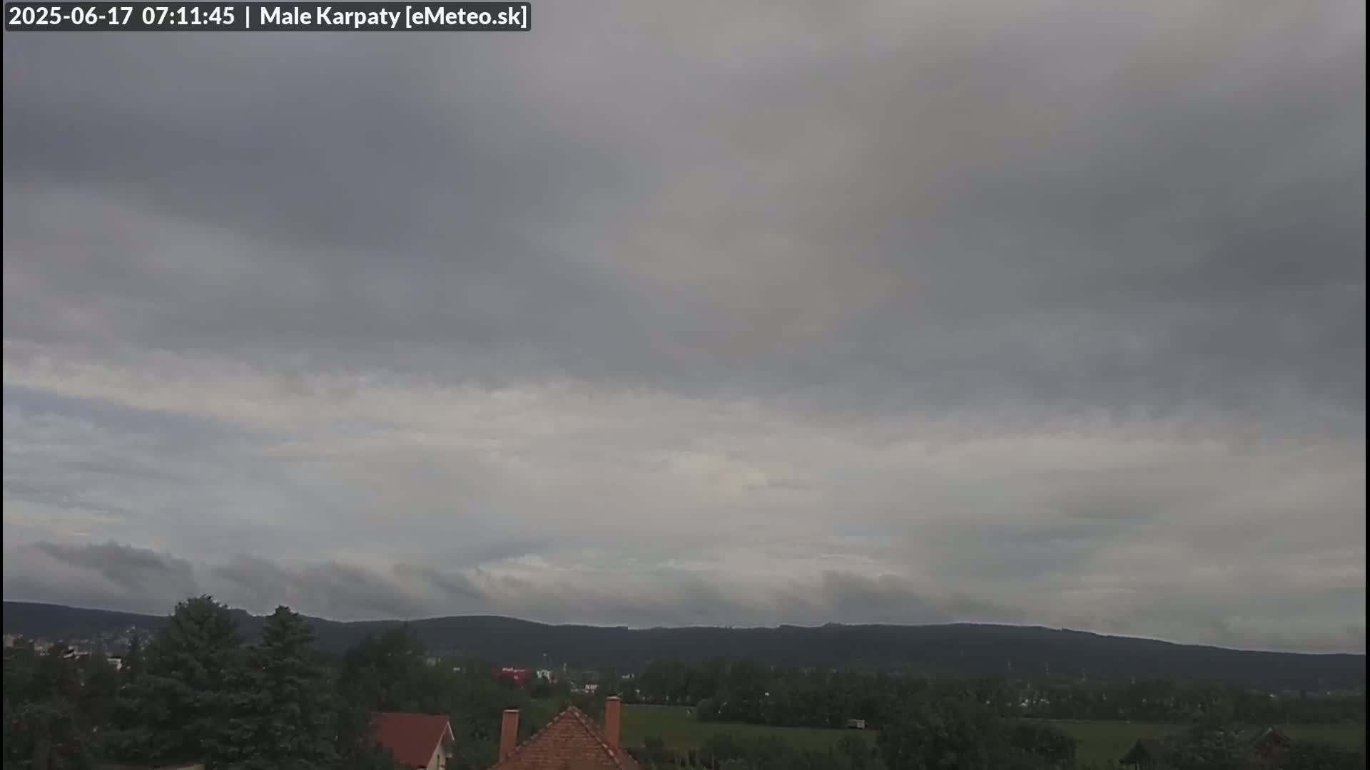 Bratislava , Little Carpathians (Malé Karpaty) View from Vajnory Live Cam -  Vajnory, Bratislava III, Bratislava, Slovakia