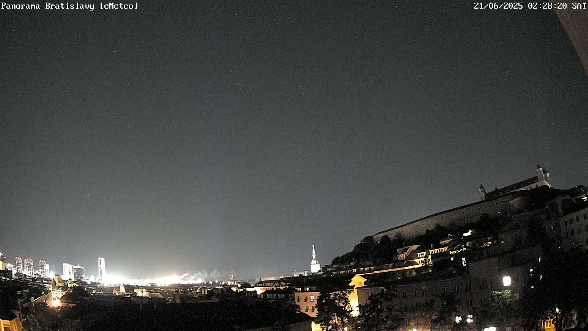 Bratislava , Little Carpathians (Malé Karpaty) View from Vajnory Live Cam -  Vajnory, Bratislava III, Bratislava, Slovakia