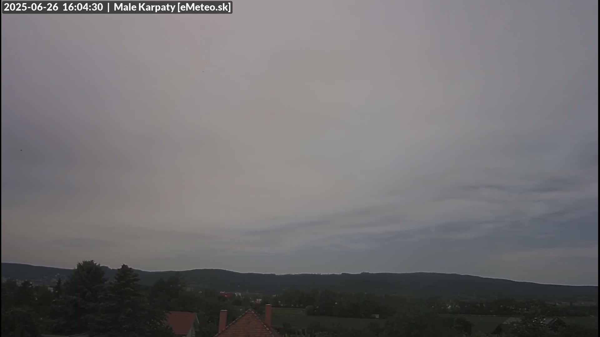 Bratislava , Little Carpathians (Malé Karpaty) View from Vajnory Live Cam -  Vajnory, Bratislava III, Bratislava, Slovakia