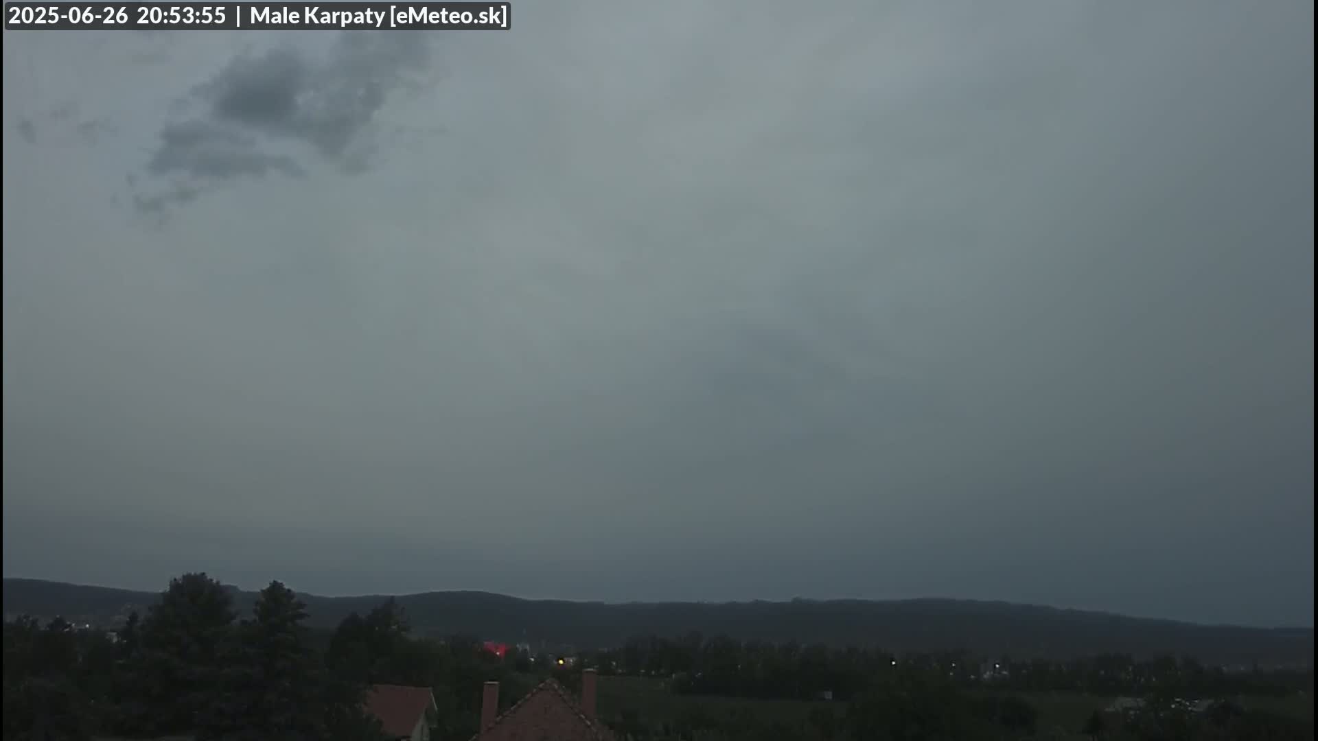Bratislava , Little Carpathians (Malé Karpaty) View from Vajnory Live Cam -  Vajnory, Bratislava III, Bratislava, Slovakia