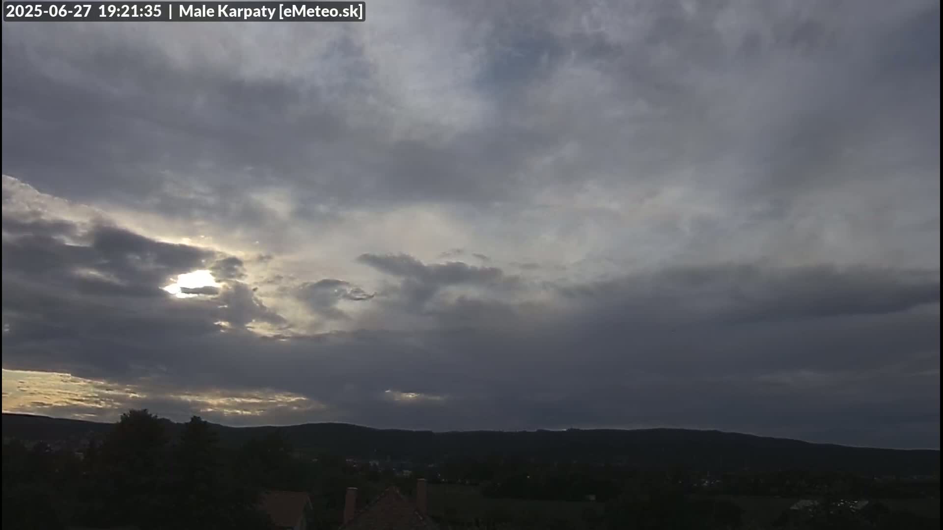 Bratislava , Little Carpathians (Malé Karpaty) View from Vajnory Live Cam -  Vajnory, Bratislava III, Bratislava, Slovakia