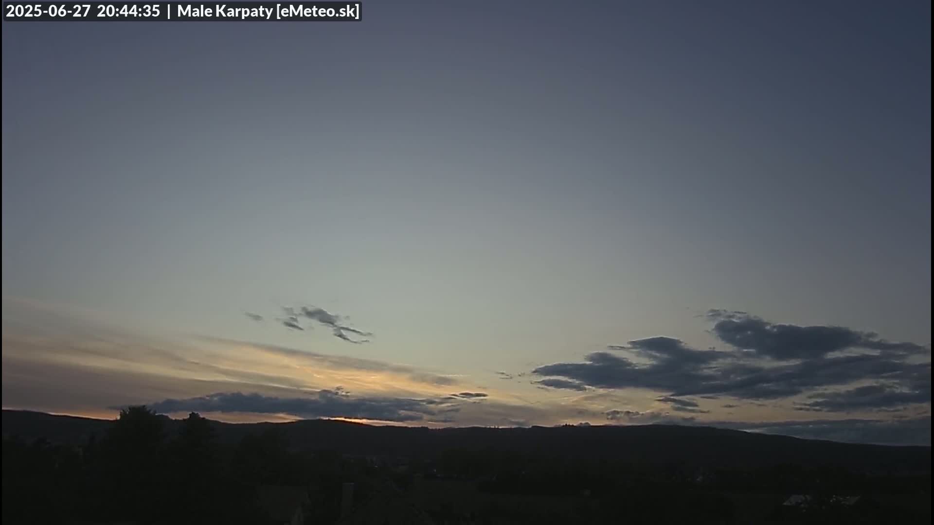 Bratislava , Little Carpathians (Malé Karpaty) View from Vajnory Live Cam -  Vajnory, Bratislava III, Bratislava, Slovakia