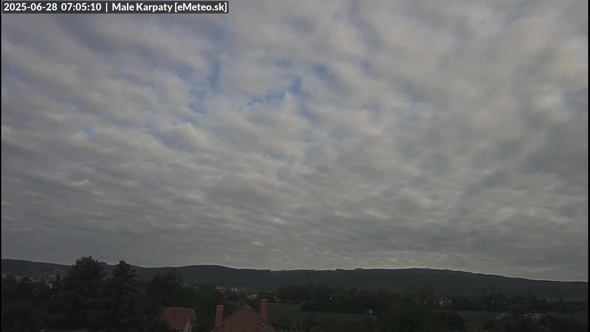 Bratislava , Little Carpathians (Malé Karpaty) View from Vajnory Live Cam -  Vajnory, Bratislava III, Bratislava, Slovakia