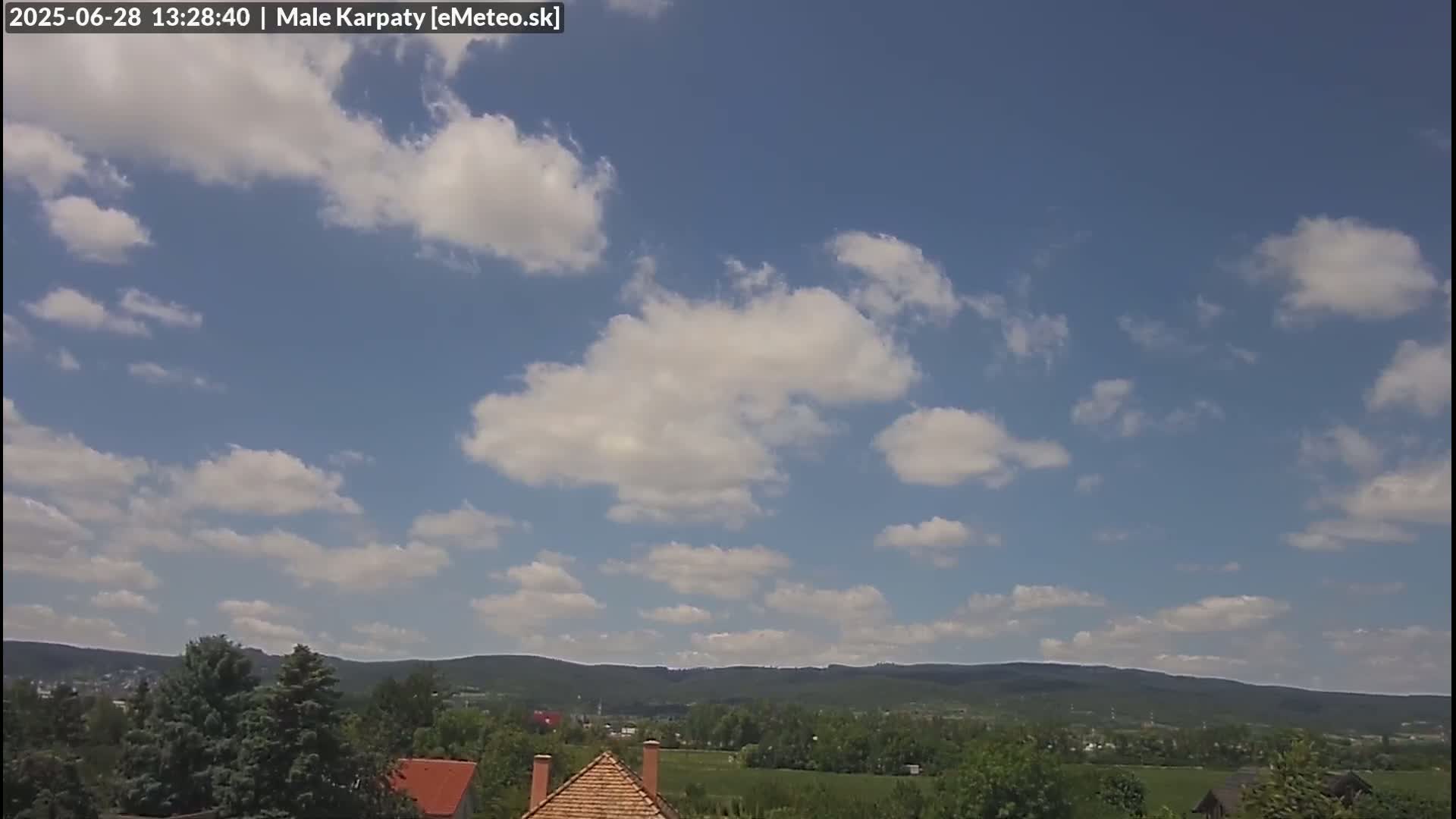 Bratislava , Little Carpathians (Malé Karpaty) View from Vajnory Live Cam -  Vajnory, Bratislava III, Bratislava, Slovakia