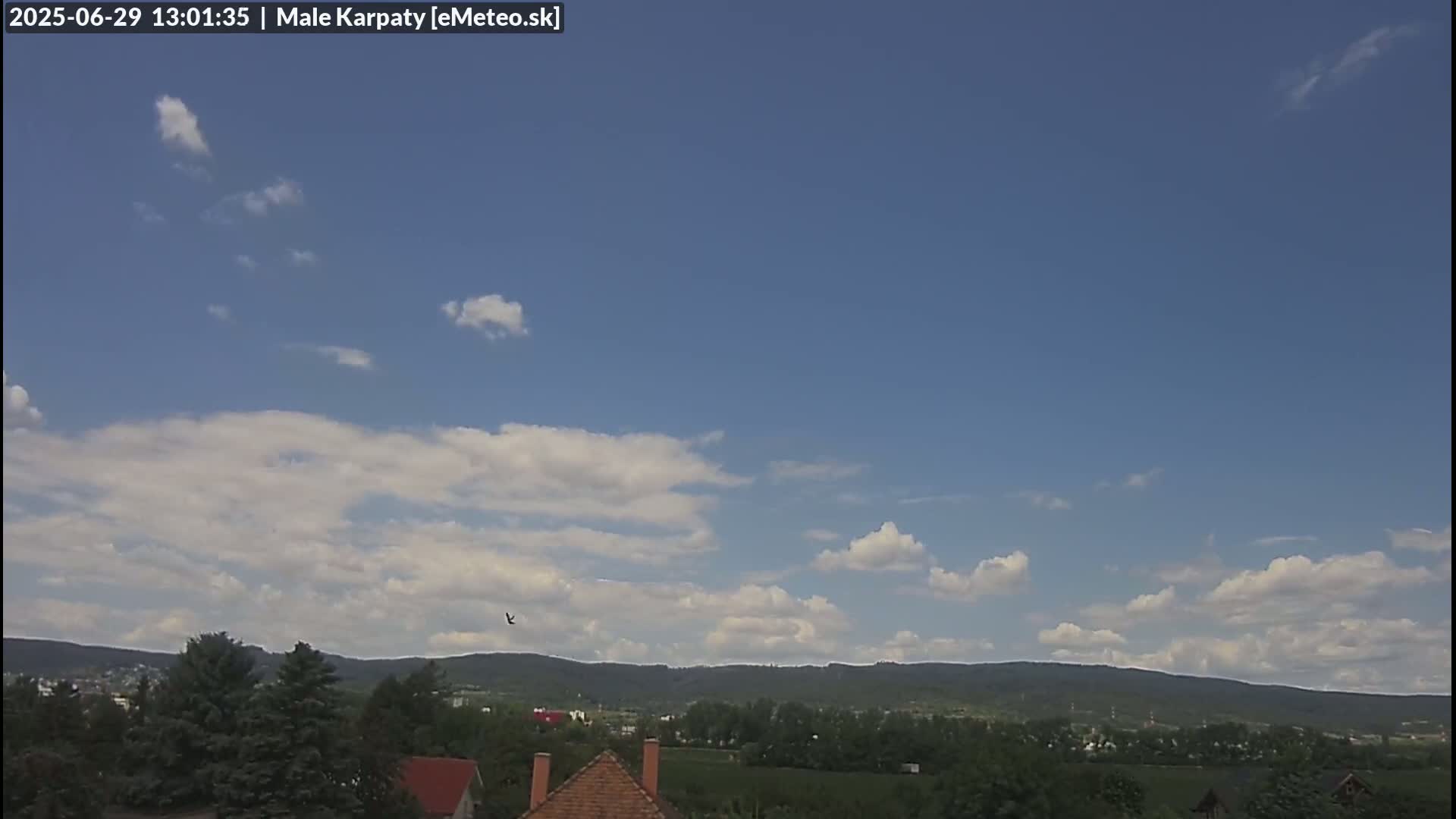Bratislava , Little Carpathians (Malé Karpaty) View from Vajnory Live Cam -  Vajnory, Bratislava III, Bratislava, Slovakia