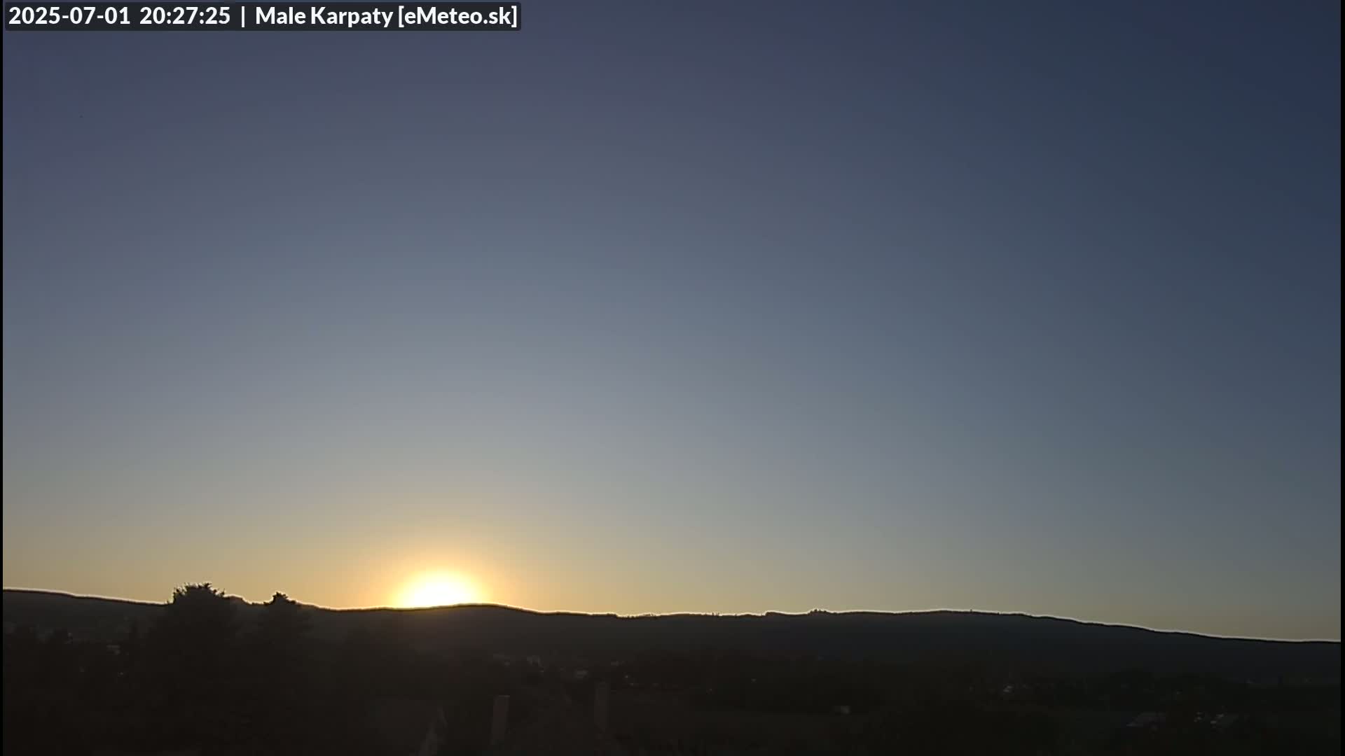 Bratislava , Little Carpathians (Malé Karpaty) View from Vajnory Live Cam -  Vajnory, Bratislava III, Bratislava, Slovakia