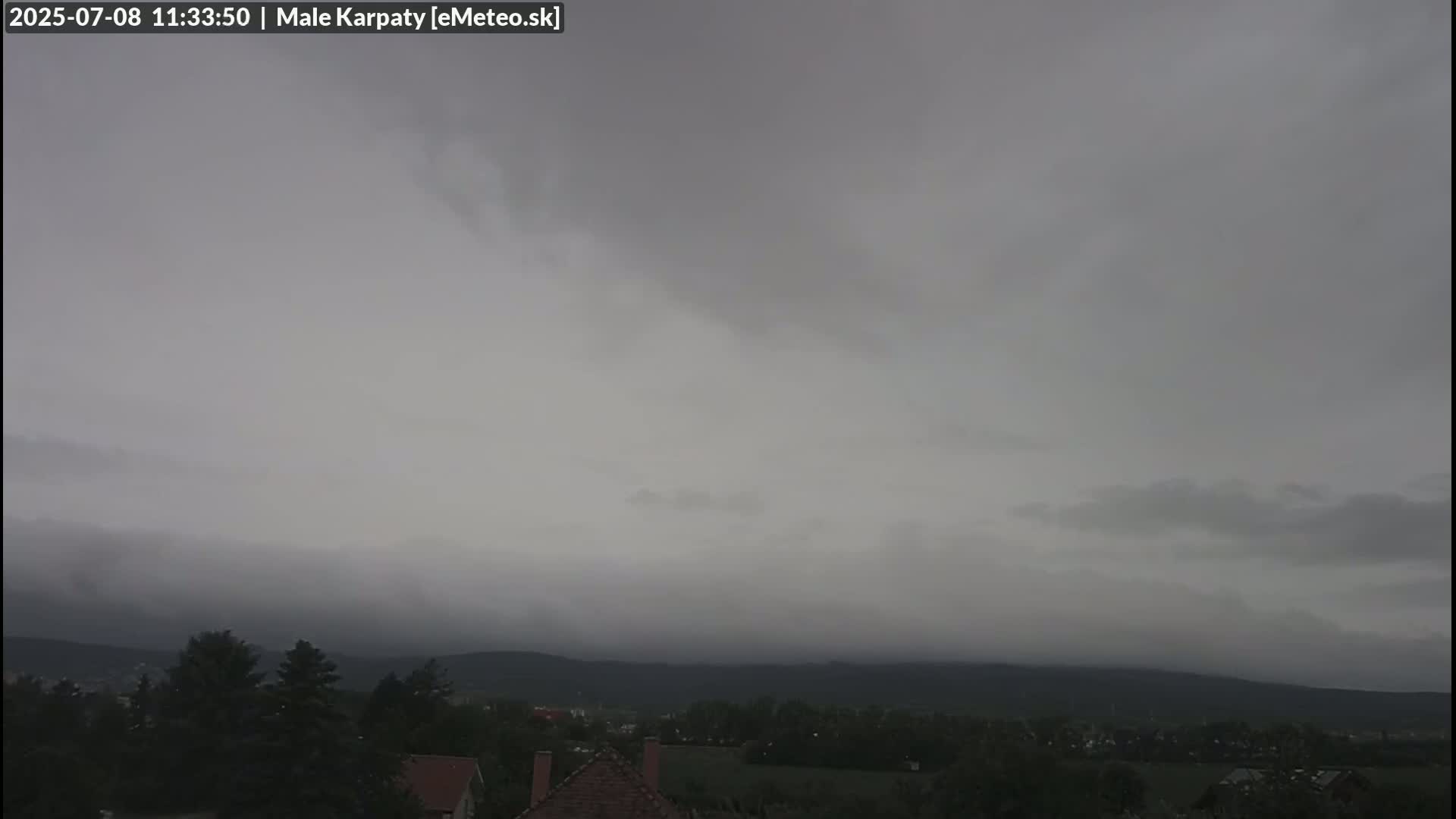 Bratislava , Little Carpathians (Malé Karpaty) View from Vajnory Live Cam -  Vajnory, Bratislava III, Bratislava, Slovakia