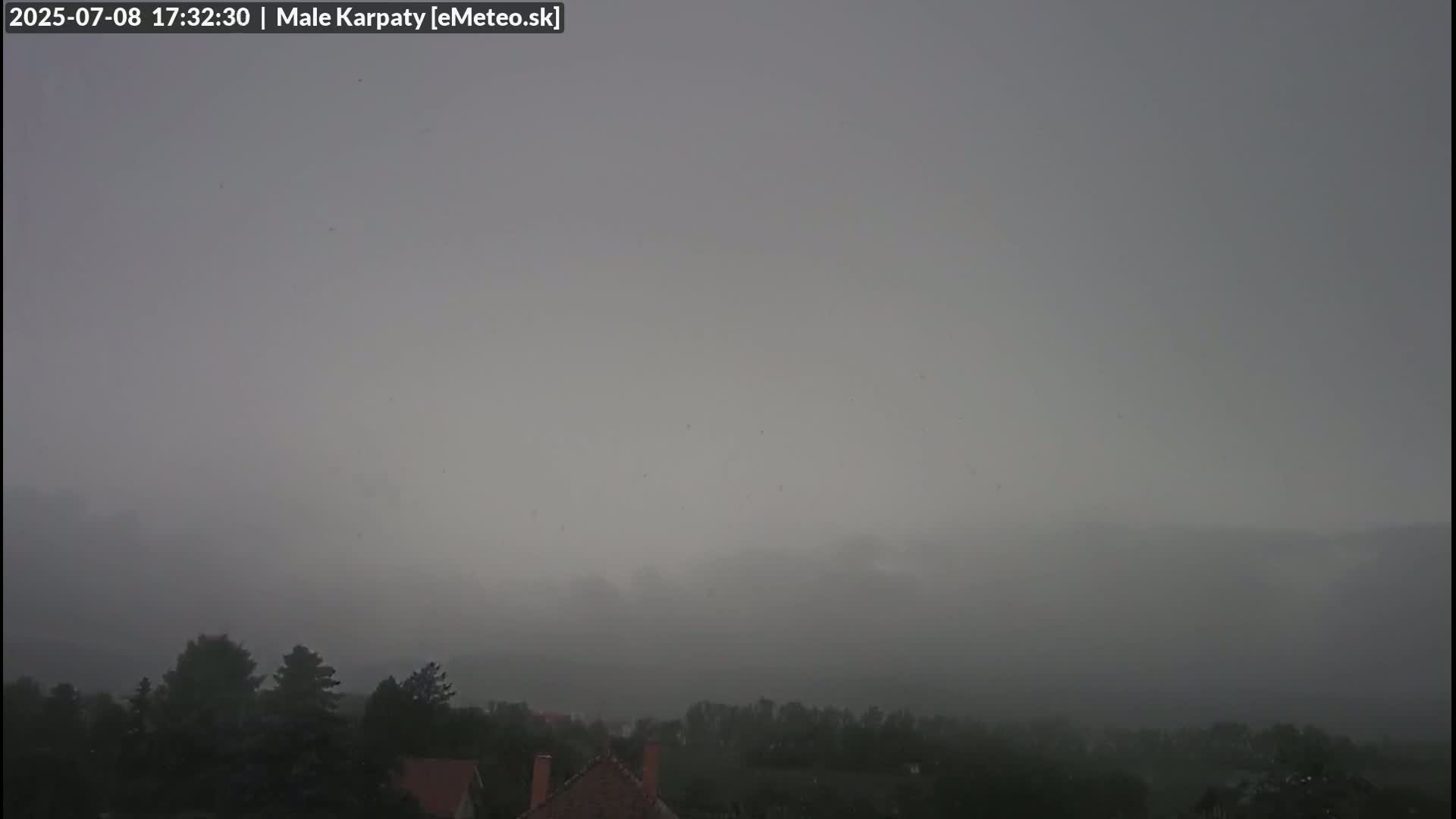 Bratislava , Little Carpathians (Malé Karpaty) View from Vajnory Live Cam -  Vajnory, Bratislava III, Bratislava, Slovakia