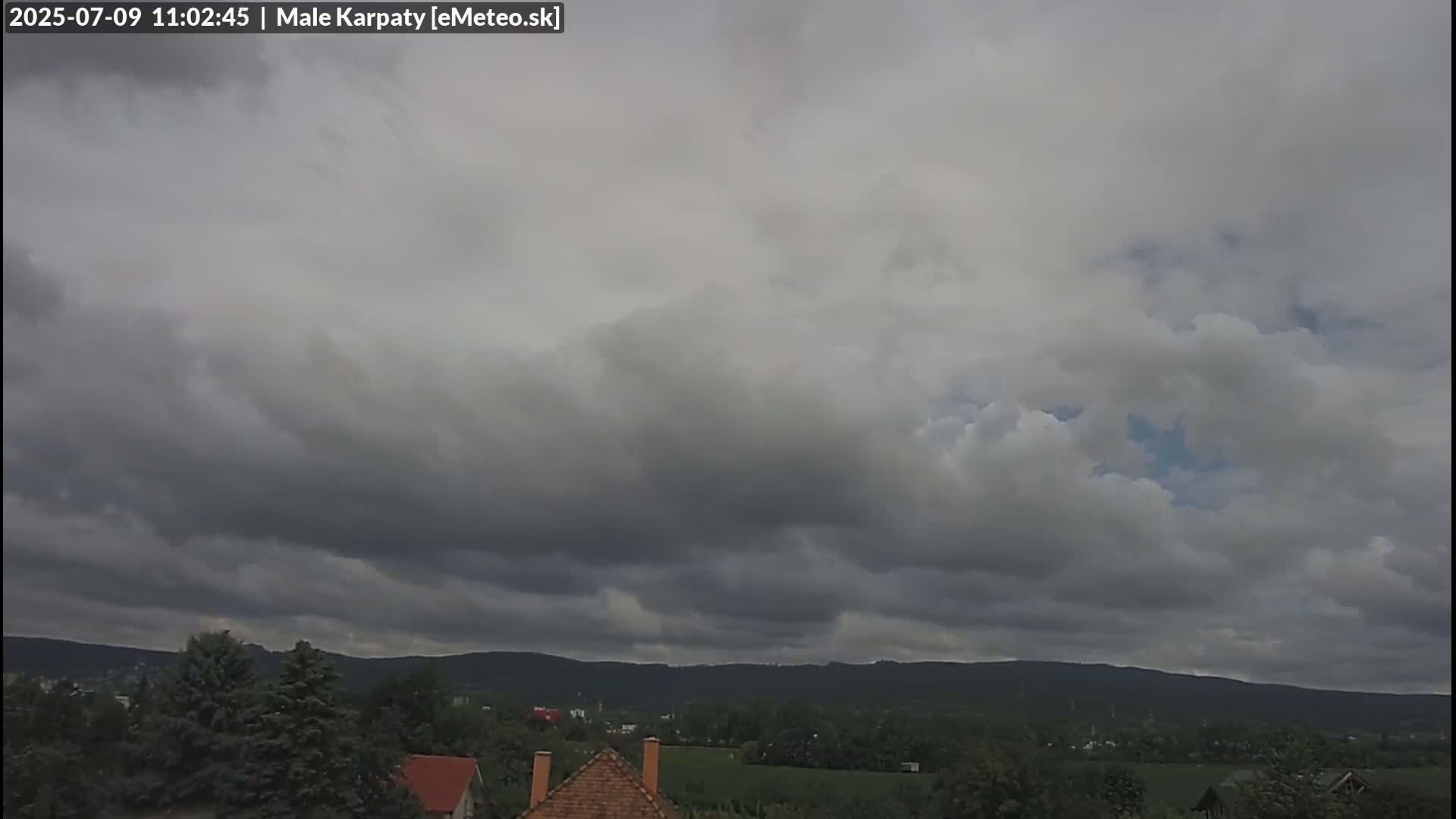 Bratislava , Little Carpathians (Malé Karpaty) View from Vajnory Live Cam -  Vajnory, Bratislava III, Bratislava, Slovakia