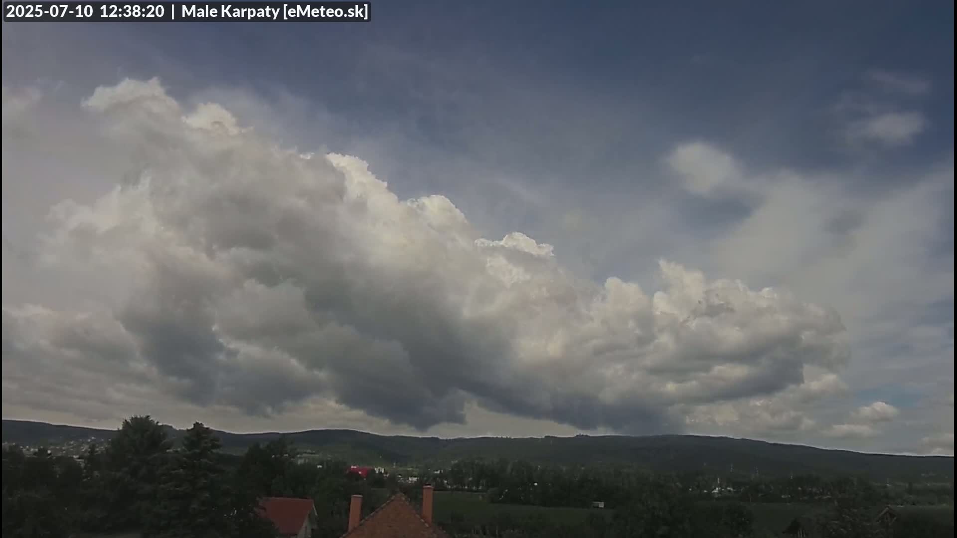 Bratislava , Little Carpathians (Malé Karpaty) View from Vajnory Live Cam -  Vajnory, Bratislava III, Bratislava, Slovakia
