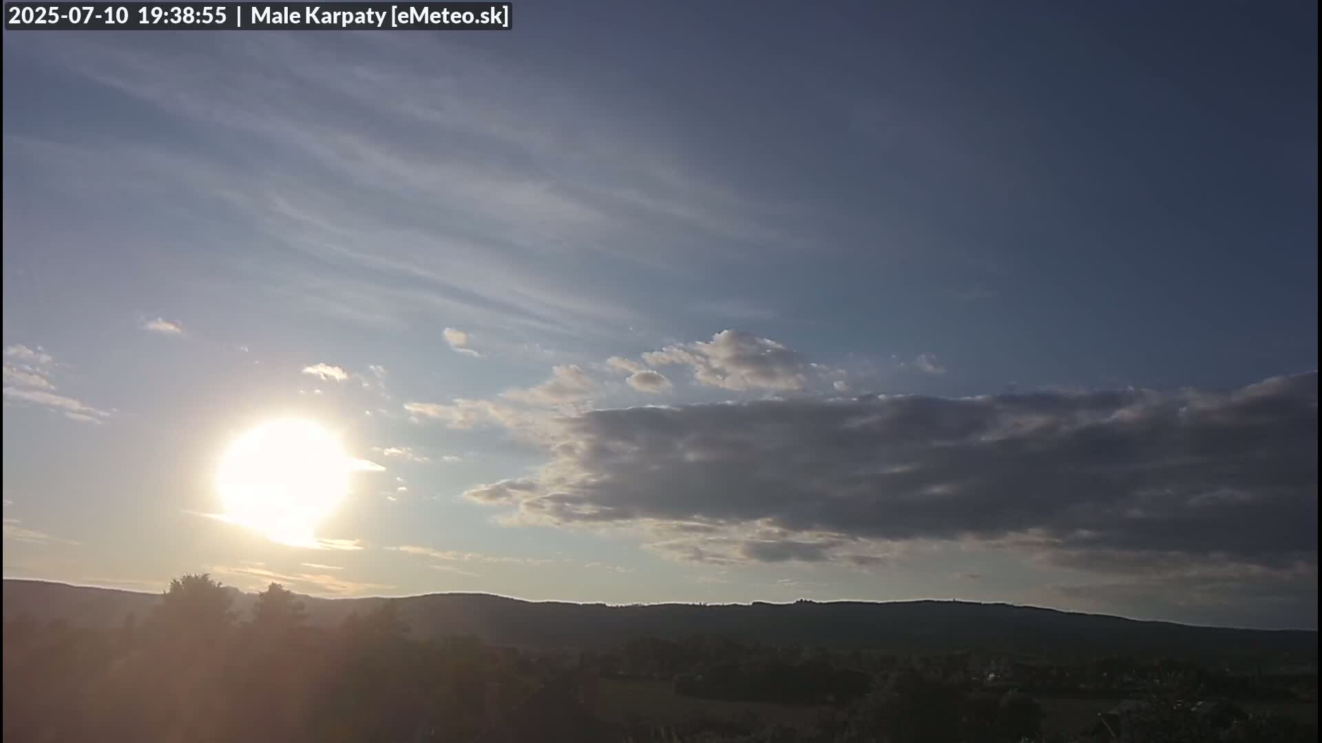 Bratislava , Little Carpathians (Malé Karpaty) View from Vajnory Live Cam -  Vajnory, Bratislava III, Bratislava, Slovakia