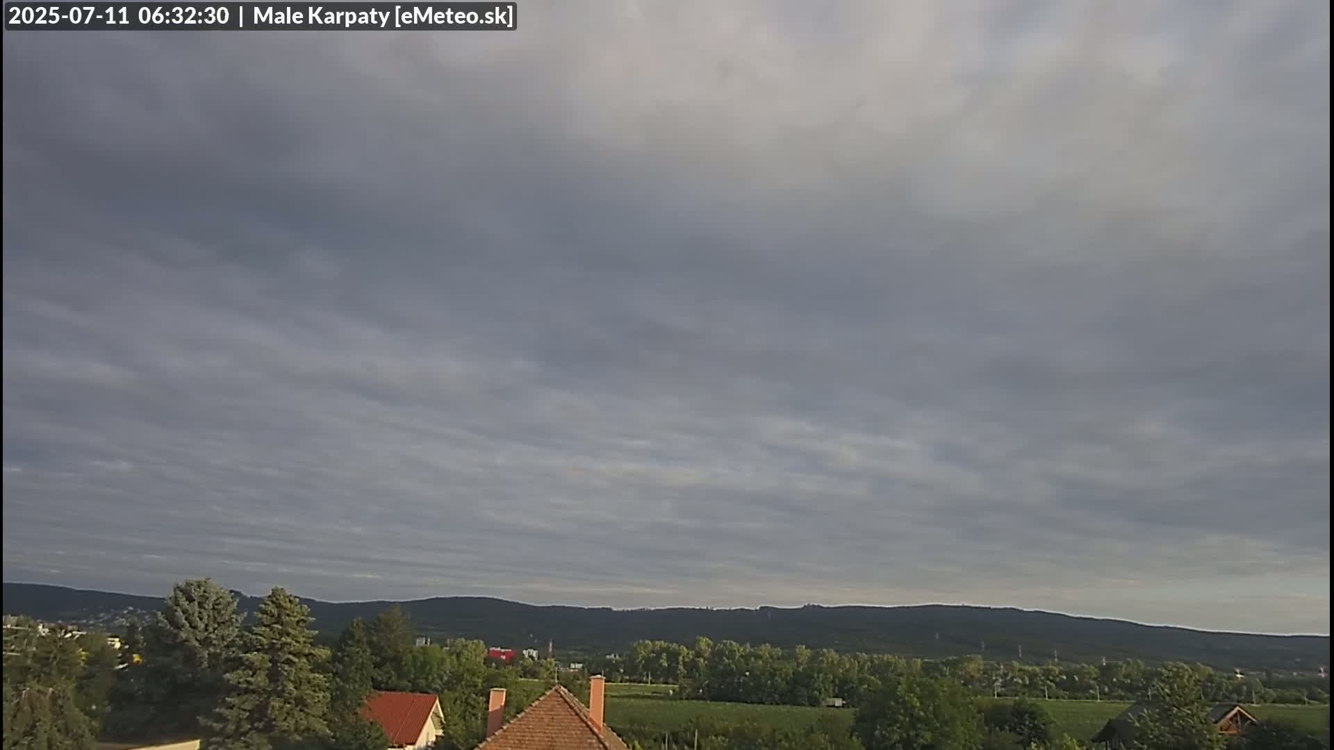 Bratislava , Little Carpathians (Malé Karpaty) View from Vajnory Live Cam -  Vajnory, Bratislava III, Bratislava, Slovakia