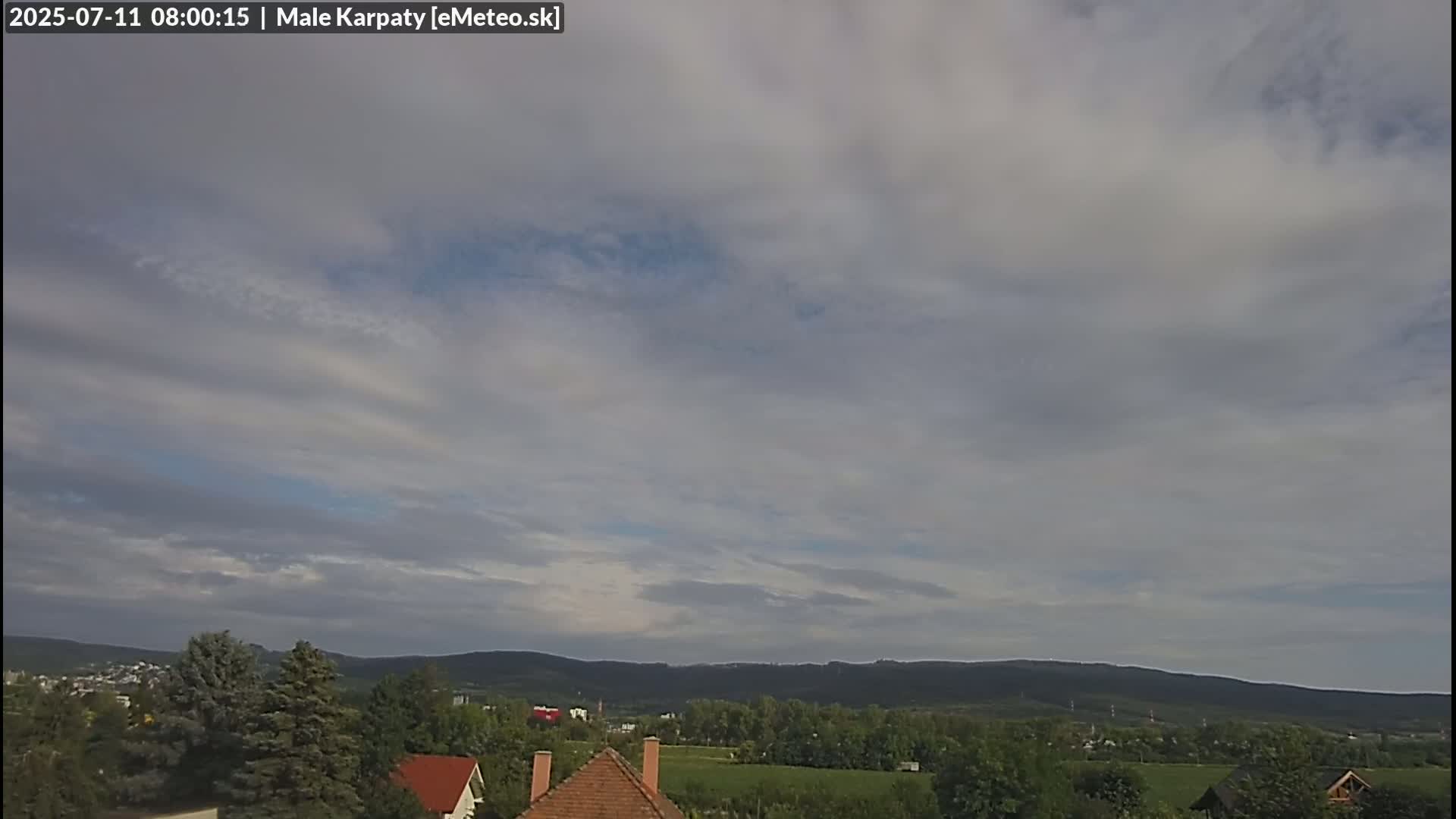 Bratislava , Little Carpathians (Malé Karpaty) View from Vajnory Live Cam -  Vajnory, Bratislava III, Bratislava, Slovakia