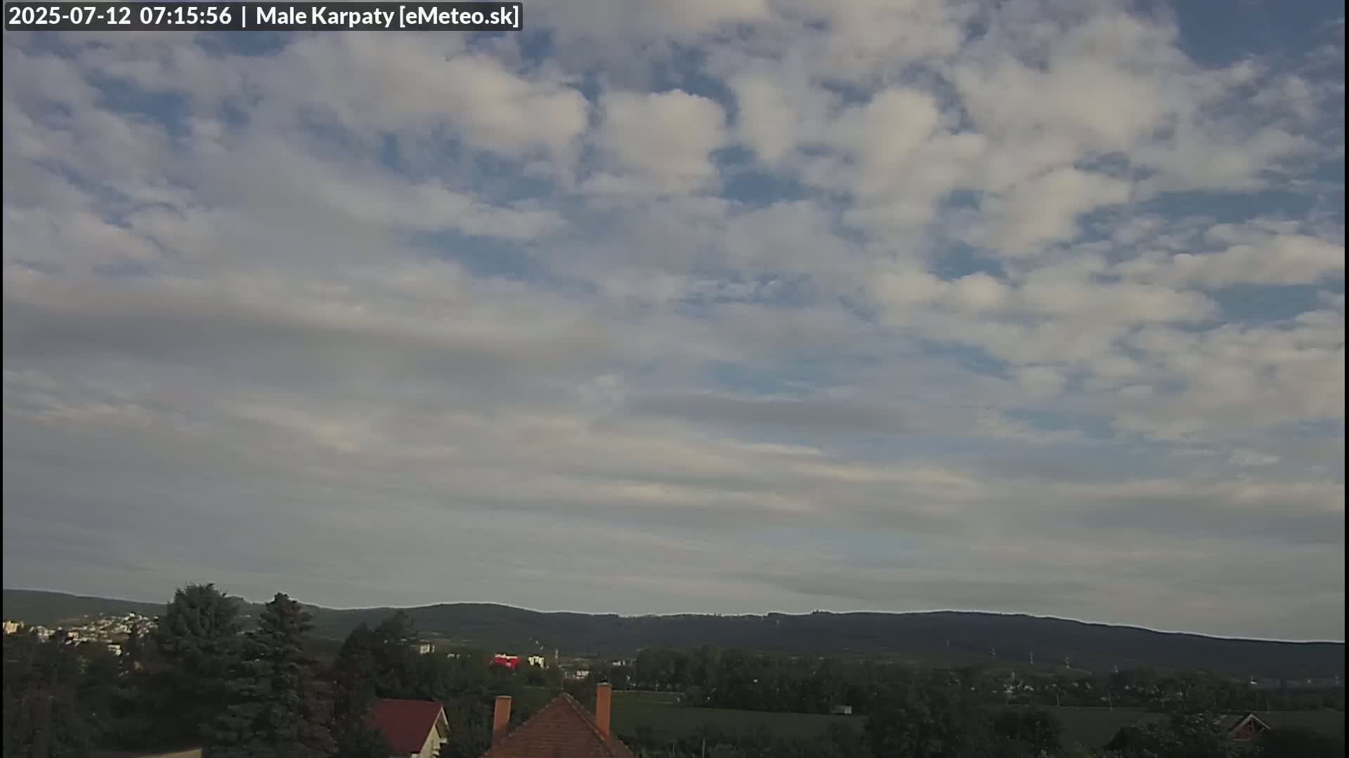 Bratislava , Little Carpathians (Malé Karpaty) View from Vajnory Live Cam -  Vajnory, Bratislava III, Bratislava, Slovakia