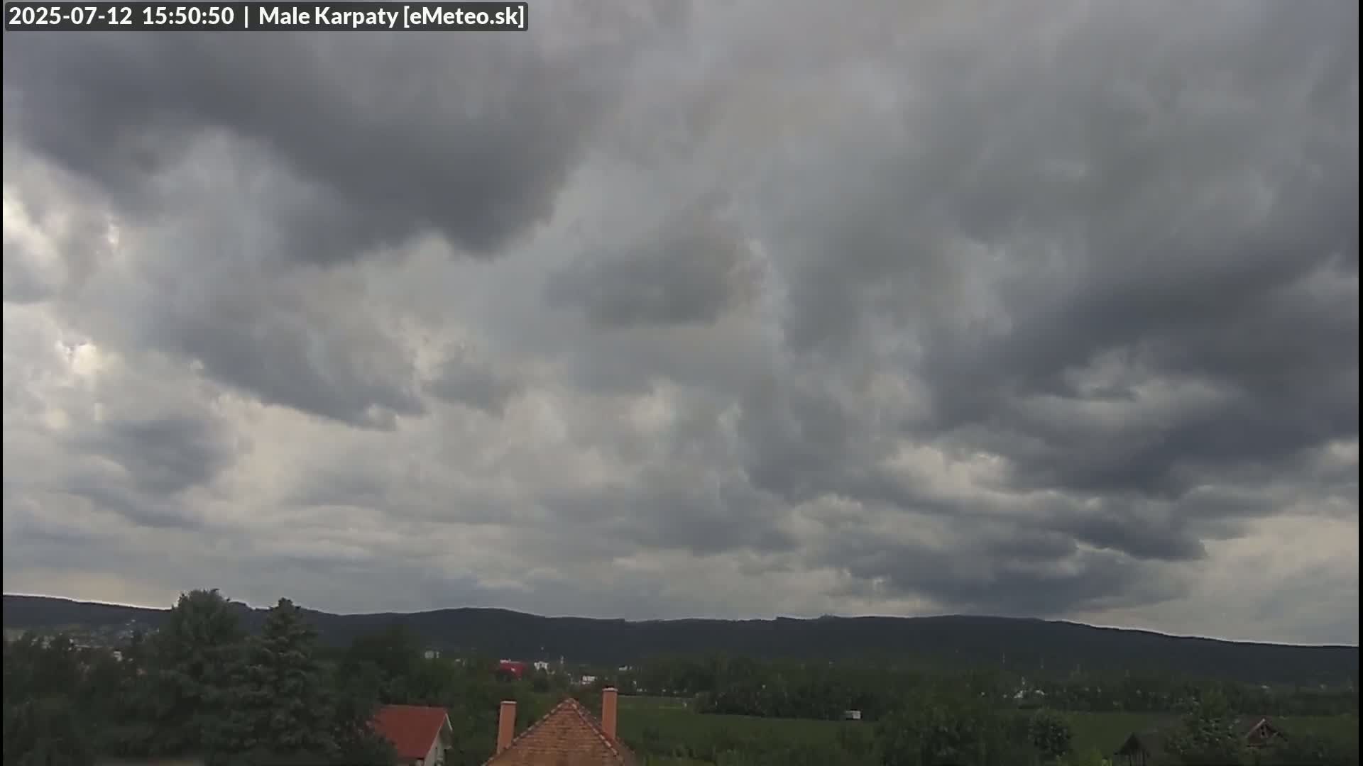 Bratislava , Little Carpathians (Malé Karpaty) View from Vajnory Live Cam -  Vajnory, Bratislava III, Bratislava, Slovakia