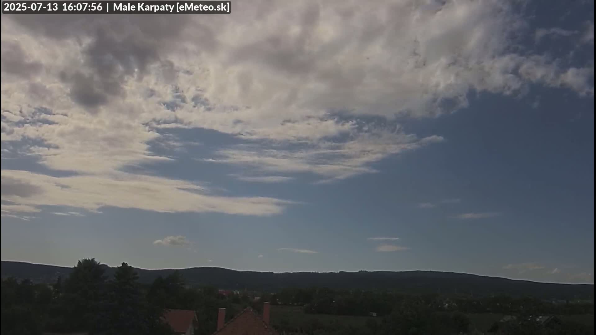 Bratislava , Little Carpathians (Malé Karpaty) View from Vajnory Live Cam -  Vajnory, Bratislava III, Bratislava, Slovakia