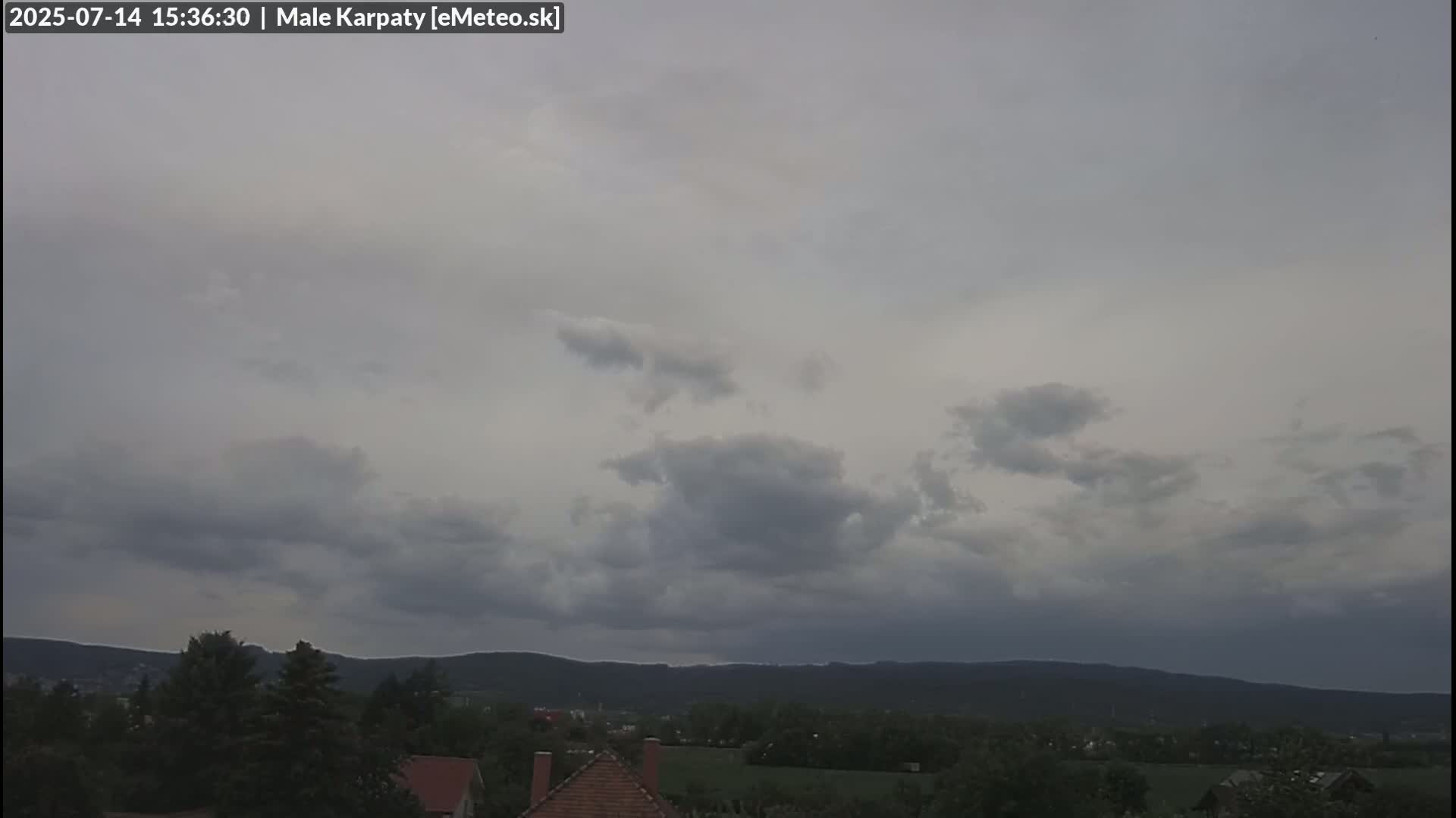 Bratislava , Little Carpathians (Malé Karpaty) View from Vajnory Live Cam -  Vajnory, Bratislava III, Bratislava, Slovakia