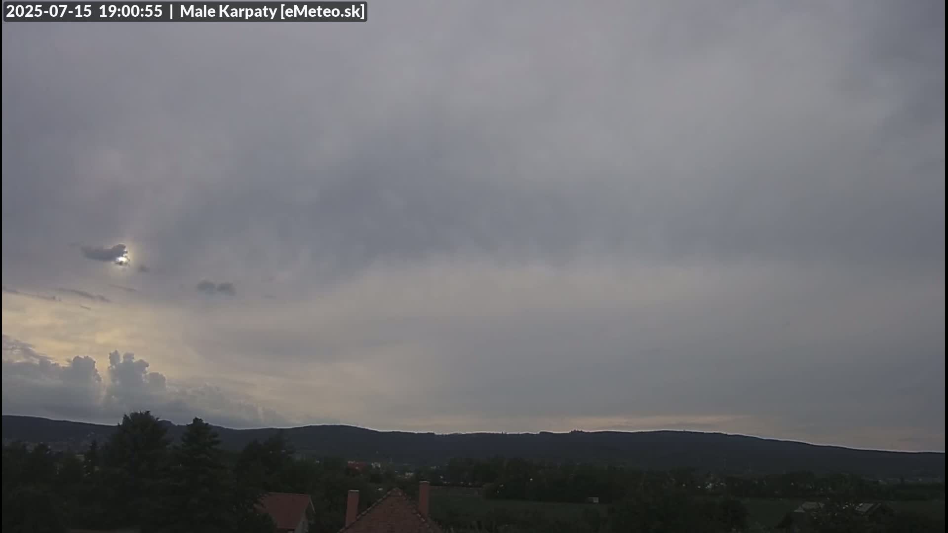 Bratislava , Little Carpathians (Malé Karpaty) View from Vajnory Live Cam -  Vajnory, Bratislava III, Bratislava, Slovakia