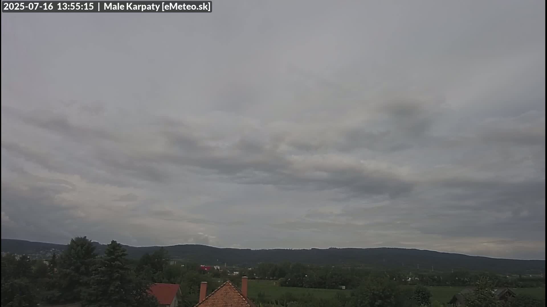 Bratislava , Little Carpathians (Malé Karpaty) View from Vajnory Live Cam -  Vajnory, Bratislava III, Bratislava, Slovakia