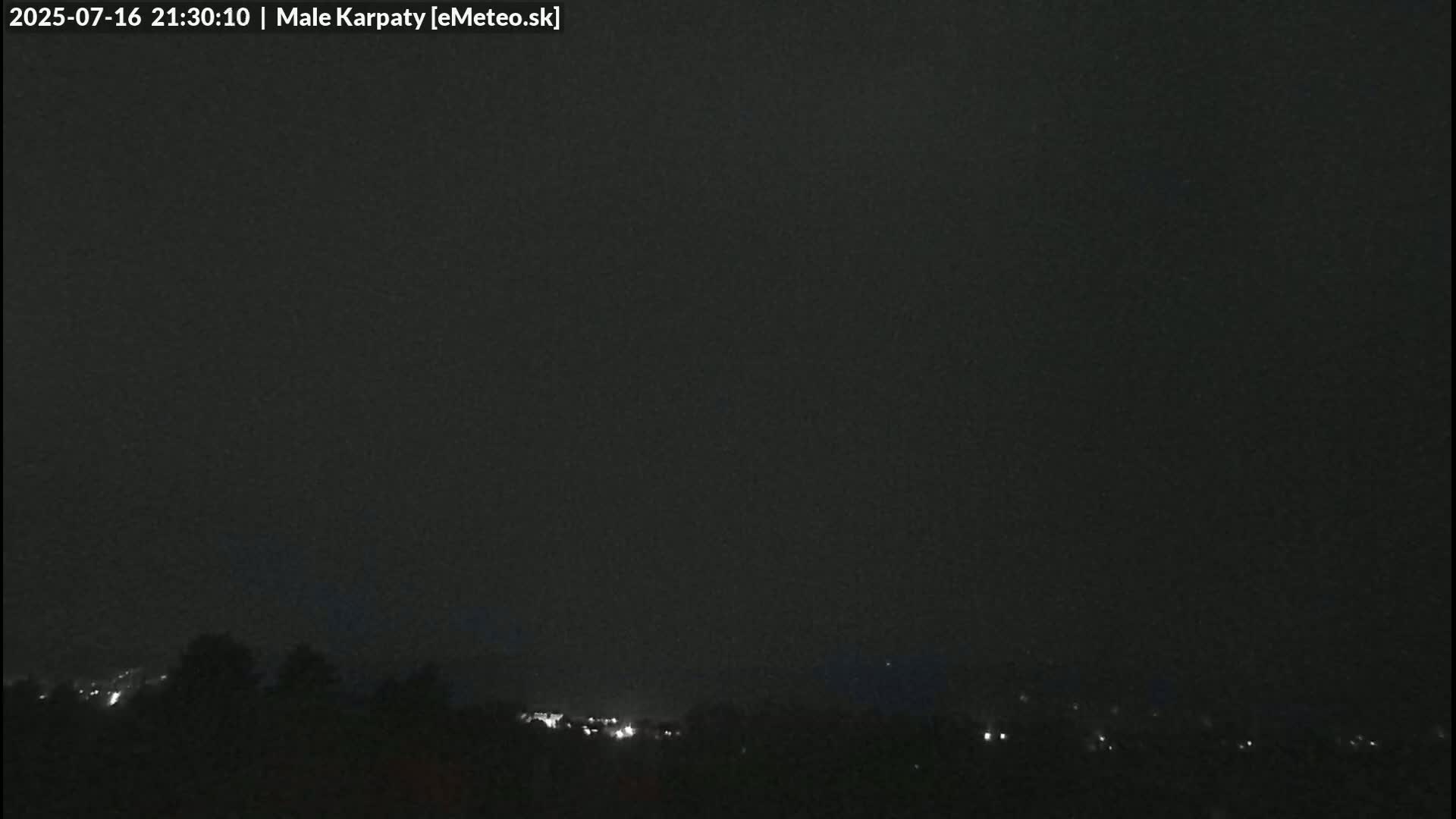 Bratislava , Little Carpathians (Malé Karpaty) View from Vajnory Live Cam -  Vajnory, Bratislava III, Bratislava, Slovakia