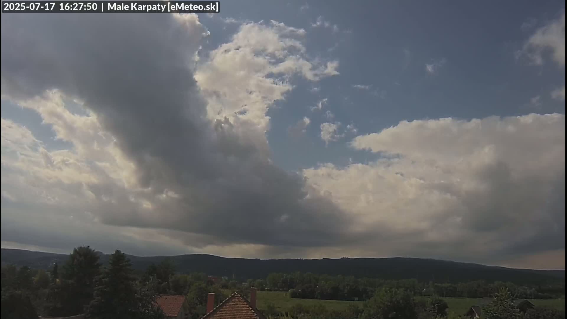Bratislava , Little Carpathians (Malé Karpaty) View from Vajnory Live Cam -  Vajnory, Bratislava III, Bratislava, Slovakia