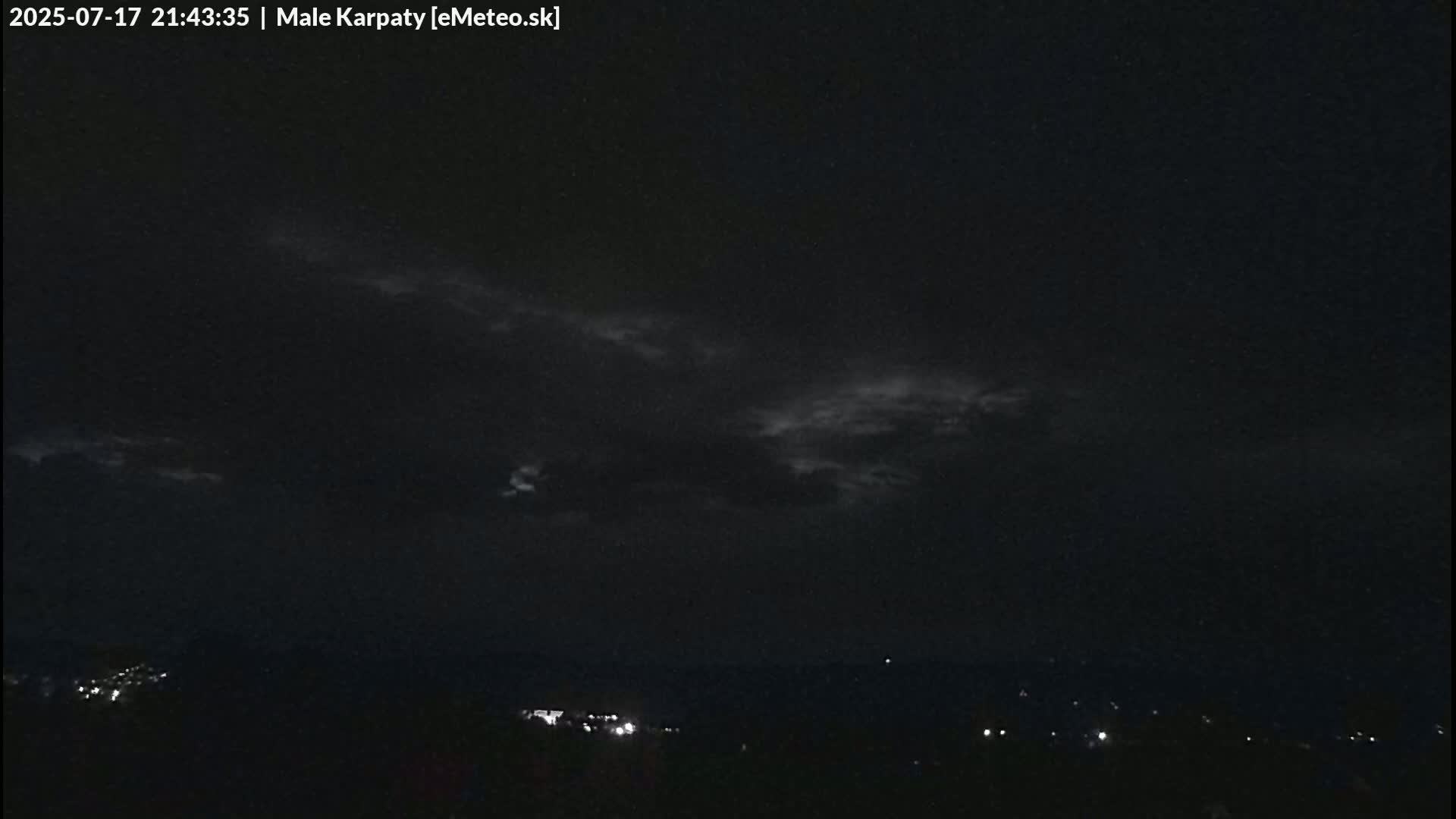 Bratislava , Little Carpathians (Malé Karpaty) View from Vajnory Live Cam -  Vajnory, Bratislava III, Bratislava, Slovakia