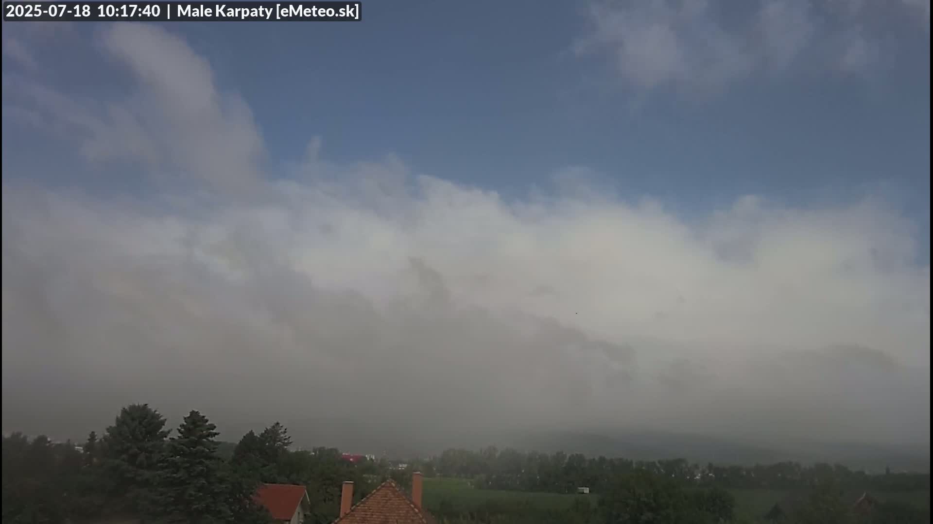 Bratislava , Little Carpathians (Malé Karpaty) View from Vajnory Live Cam -  Vajnory, Bratislava III, Bratislava, Slovakia