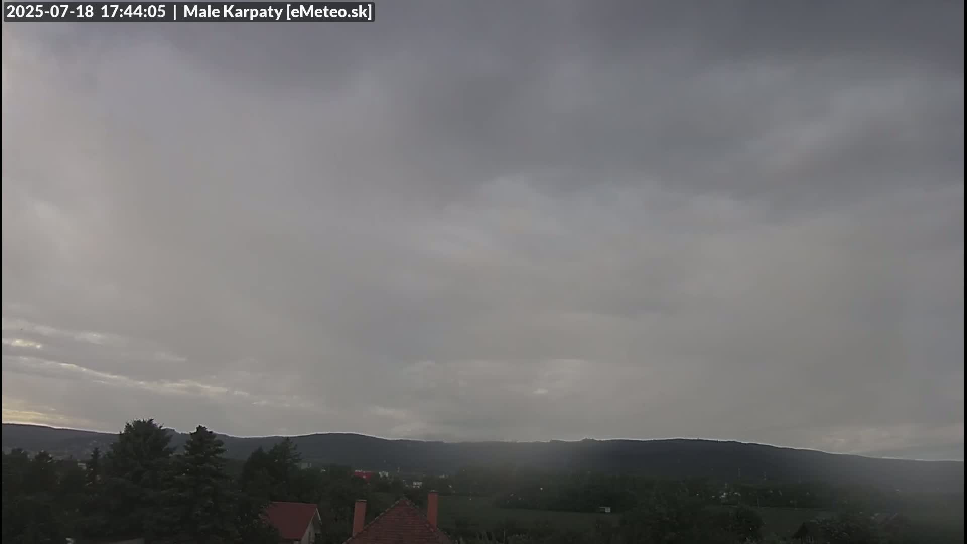 Bratislava , Little Carpathians (Malé Karpaty) View from Vajnory Live Cam -  Vajnory, Bratislava III, Bratislava, Slovakia