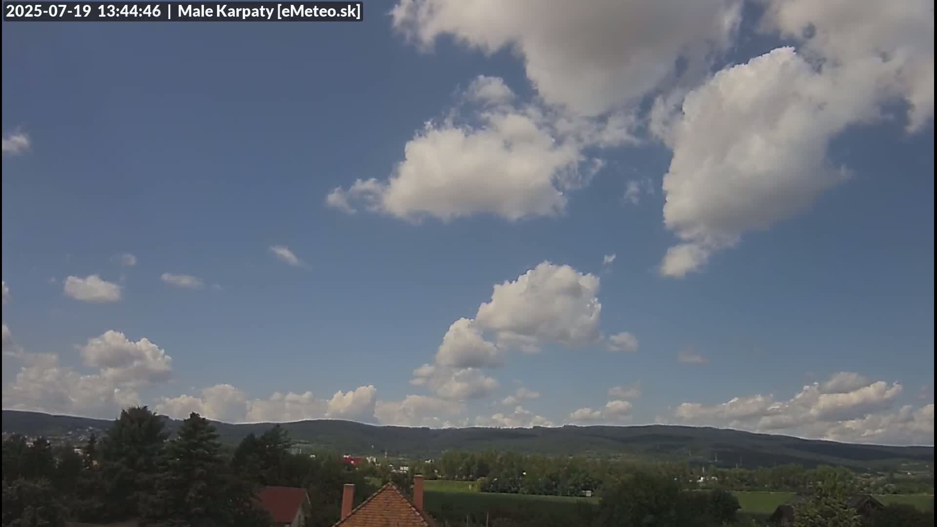 Bratislava , Little Carpathians (Malé Karpaty) View from Vajnory Live Cam -  Vajnory, Bratislava III, Bratislava, Slovakia