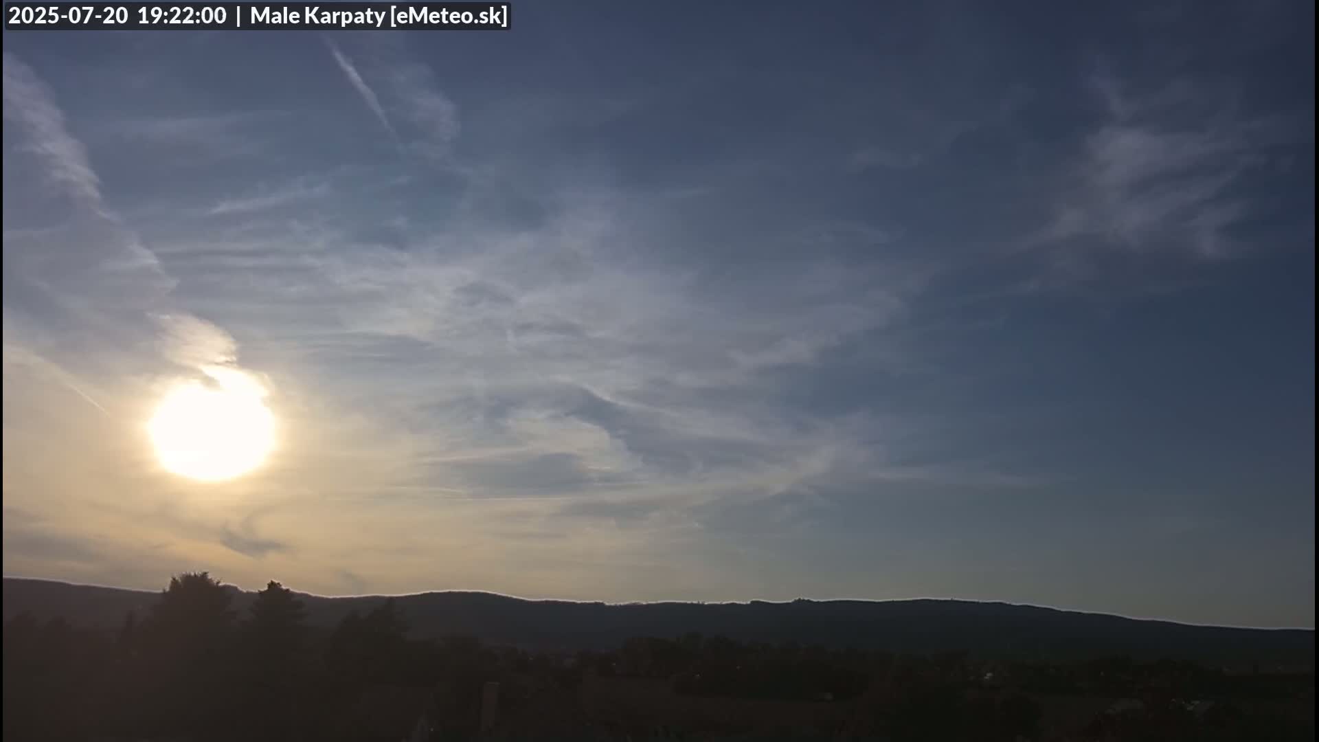 Bratislava , Little Carpathians (Malé Karpaty) View from Vajnory Live Cam -  Vajnory, Bratislava III, Bratislava, Slovakia