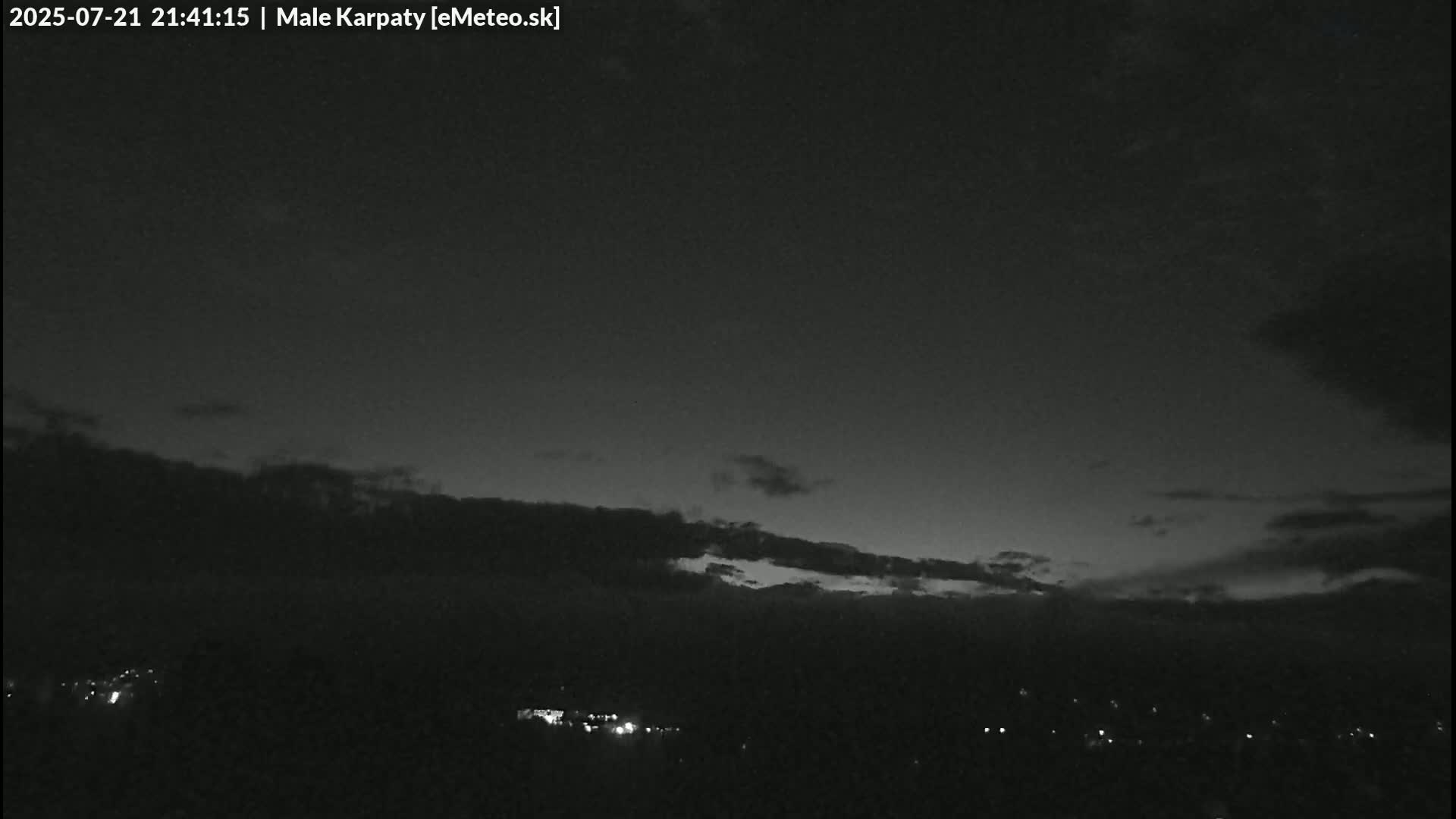 Bratislava , Little Carpathians (Malé Karpaty) View from Vajnory Live Cam -  Vajnory, Bratislava III, Bratislava, Slovakia