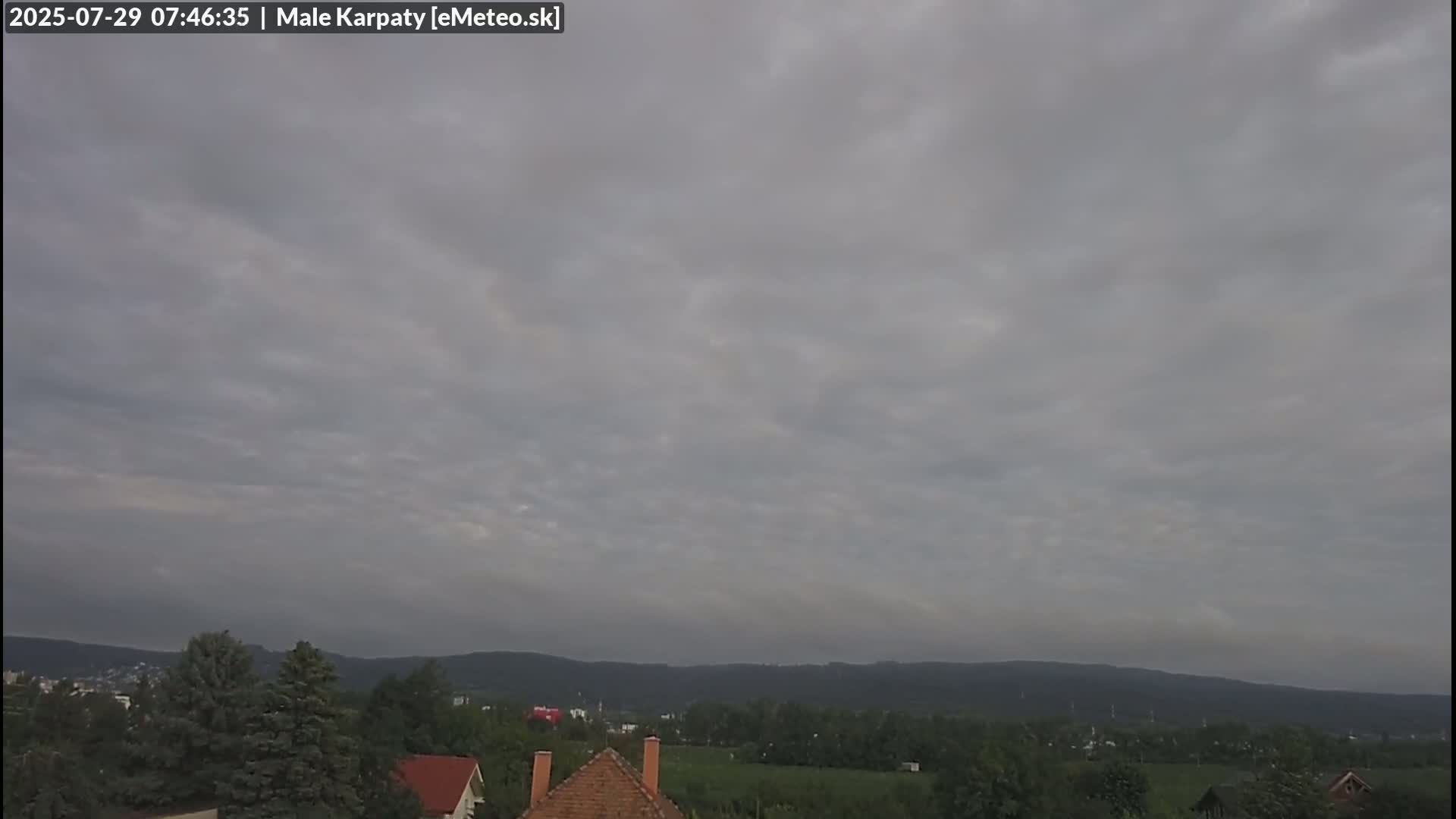 Bratislava , Little Carpathians (Malé Karpaty) View from Vajnory Live Cam -  Vajnory, Bratislava III, Bratislava, Slovakia