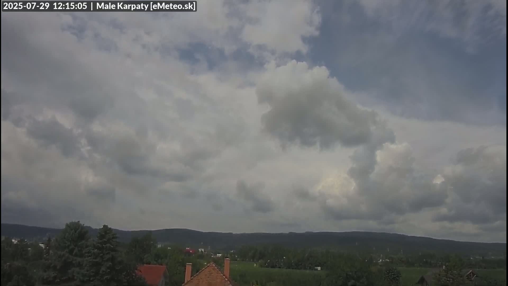 Bratislava , Little Carpathians (Malé Karpaty) View from Vajnory Live Cam -  Vajnory, Bratislava III, Bratislava, Slovakia