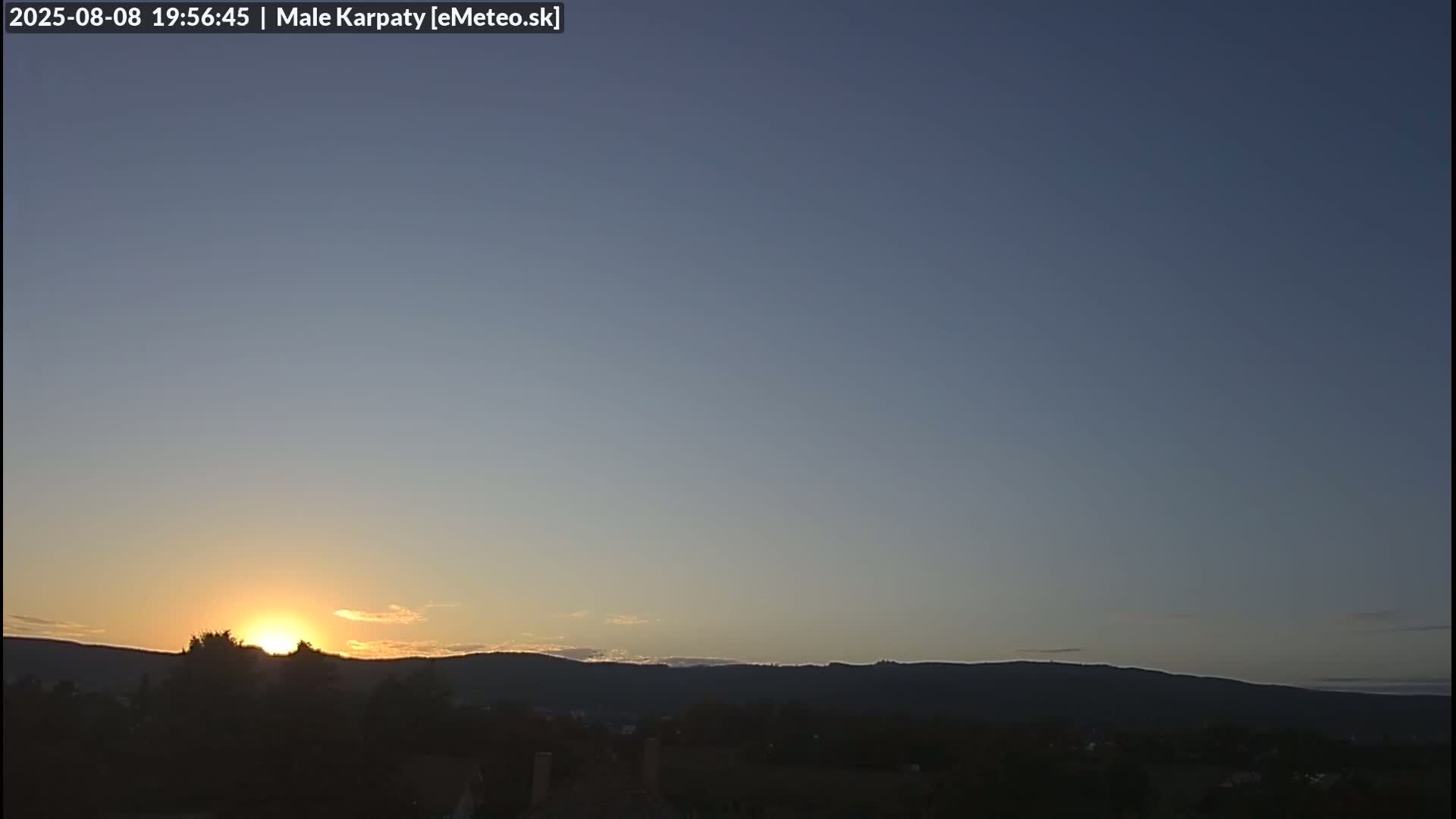 Bratislava , Little Carpathians (Malé Karpaty) View from Vajnory Live Cam -  Vajnory, Bratislava III, Bratislava, Slovakia