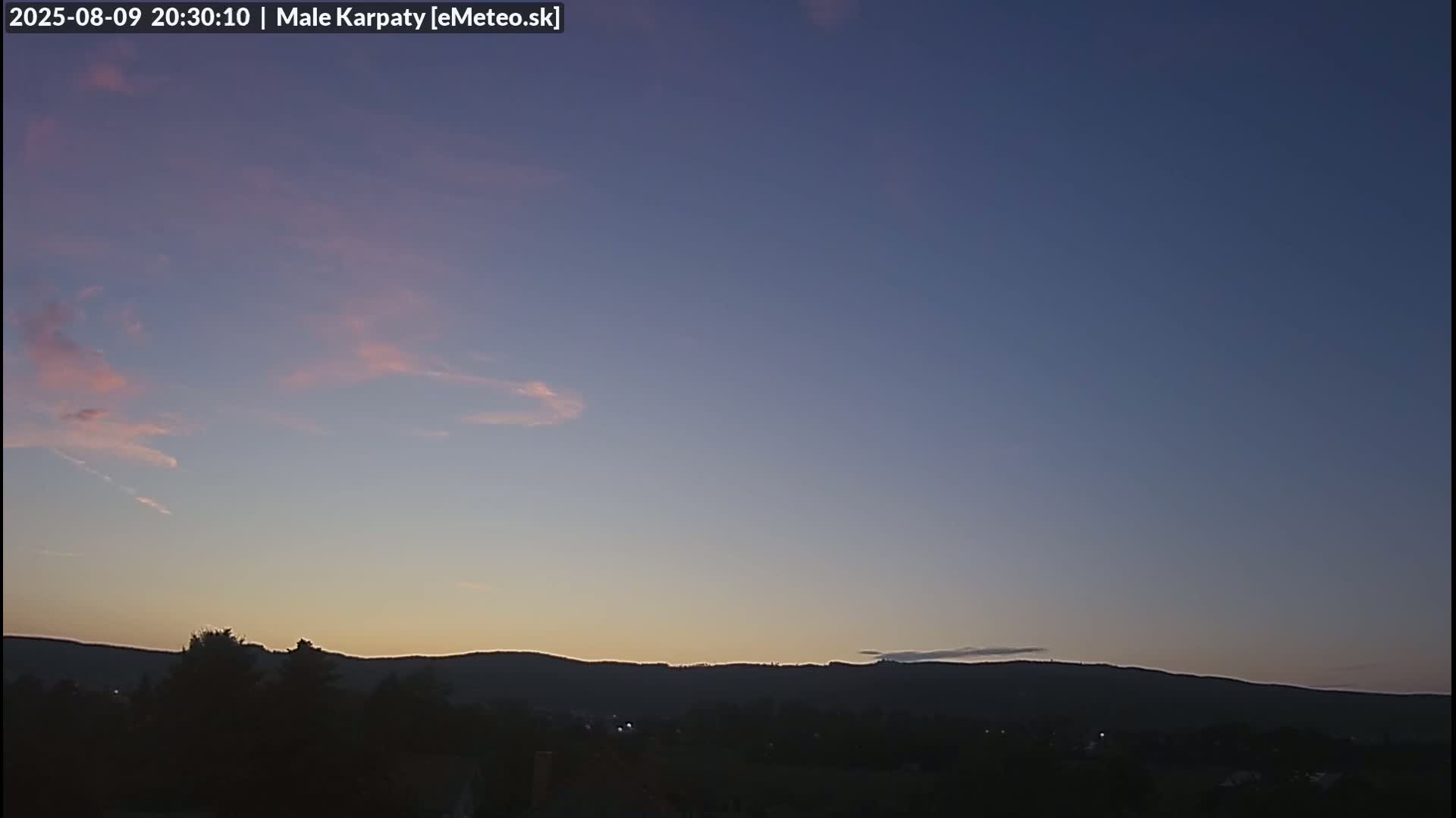 Bratislava , Little Carpathians (Malé Karpaty) View from Vajnory Live Cam -  Vajnory, Bratislava III, Bratislava, Slovakia