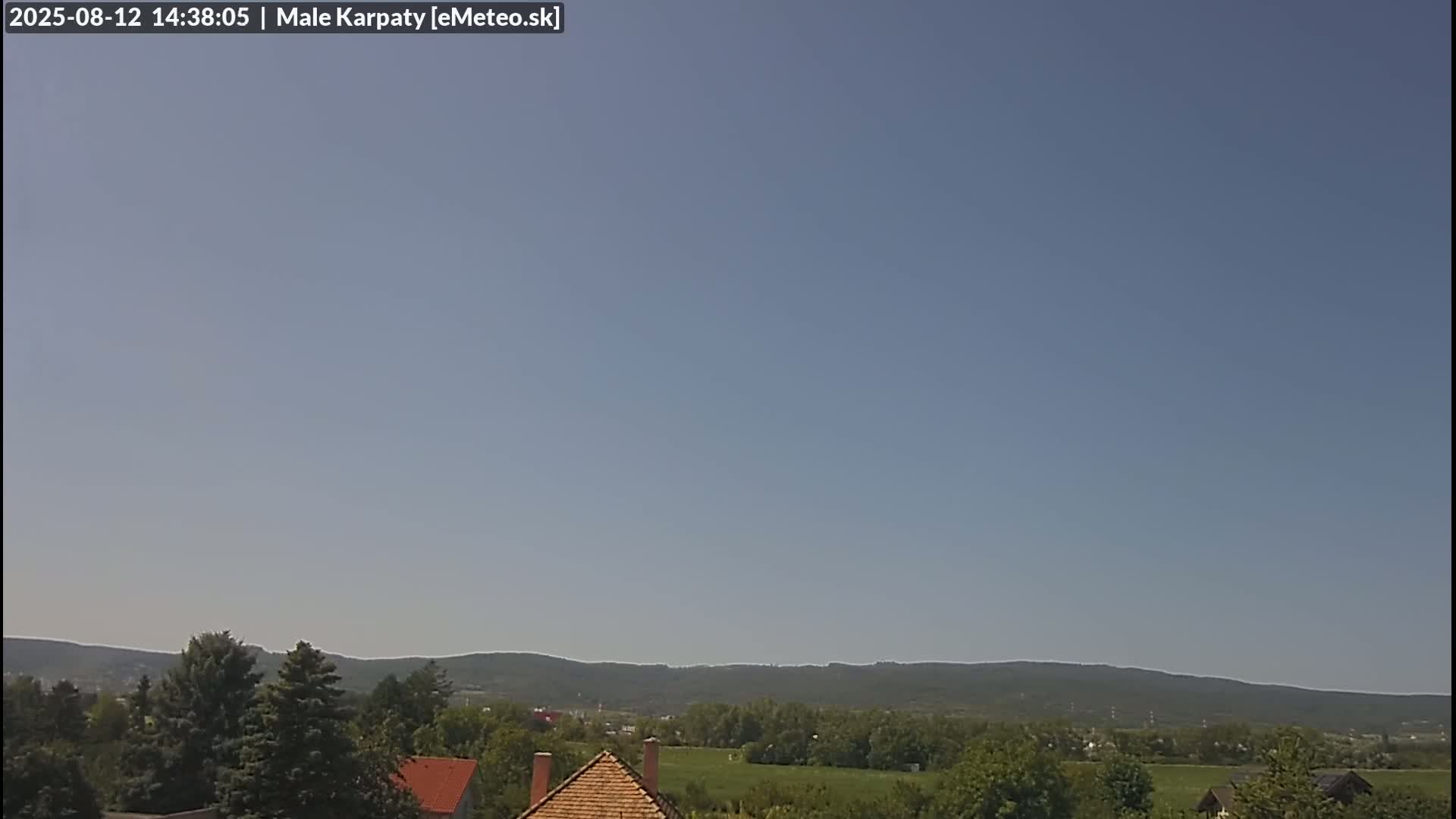 Bratislava , Little Carpathians (Malé Karpaty) View from Vajnory Live Cam -  Vajnory, Bratislava III, Bratislava, Slovakia