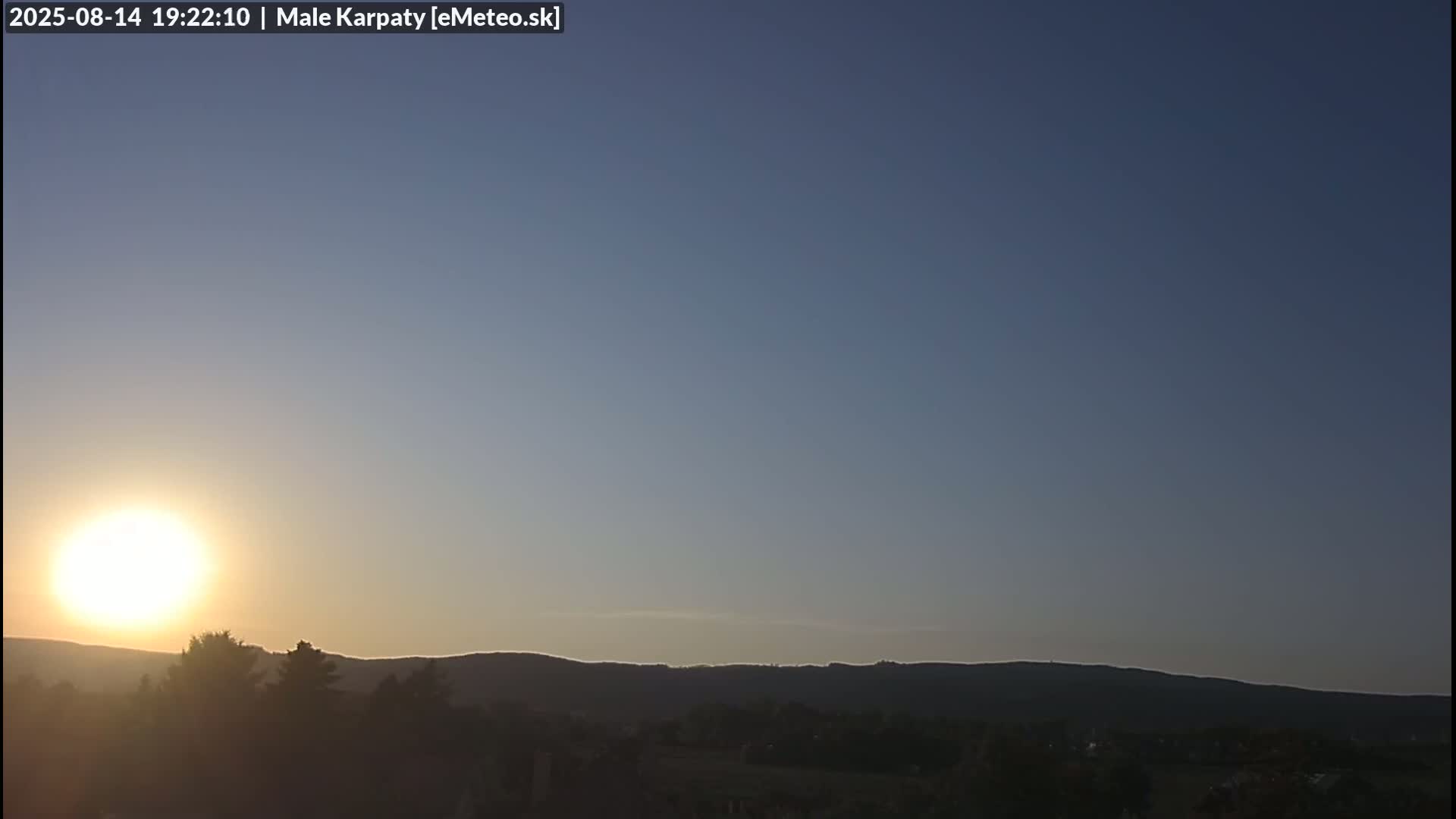 Bratislava , Little Carpathians (Malé Karpaty) View from Vajnory Live Cam -  Vajnory, Bratislava III, Bratislava, Slovakia