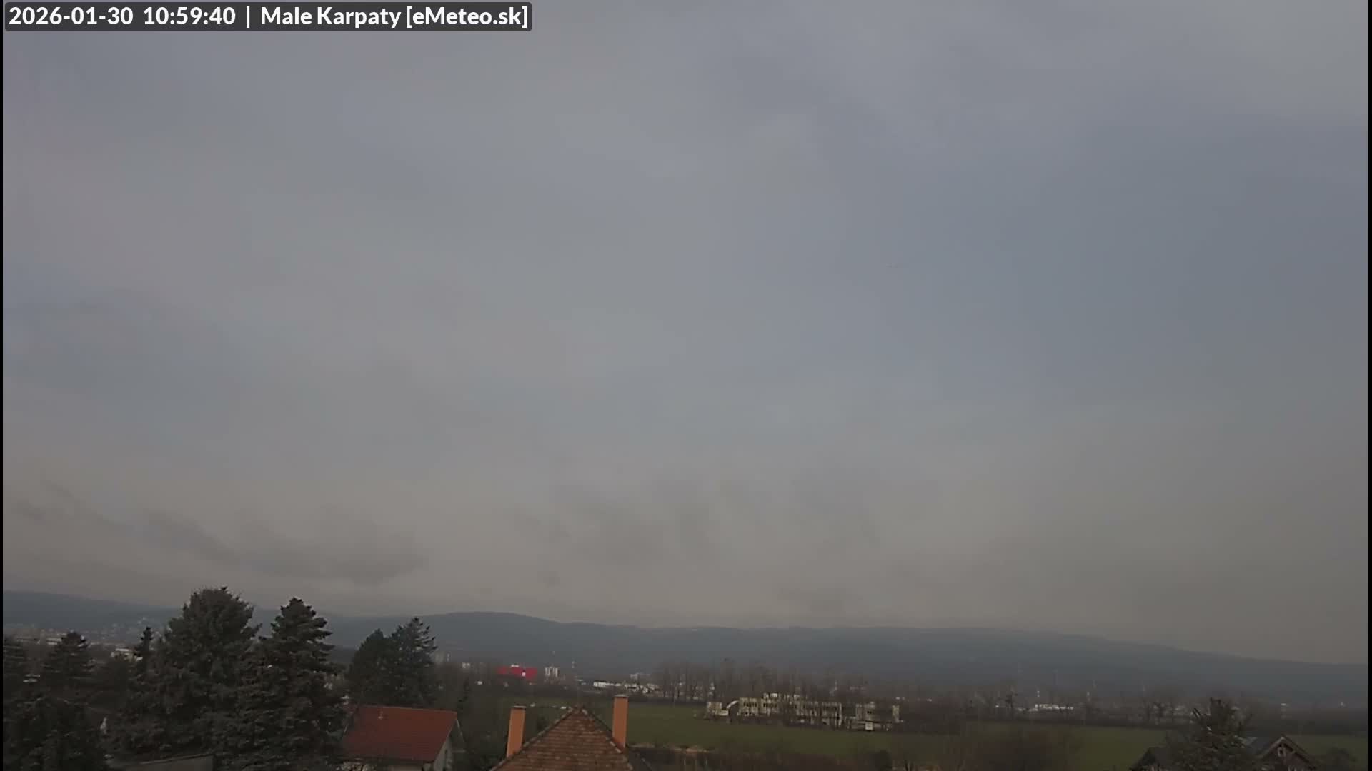 Bratislava , Little Carpathians (Malé Karpaty) View from Vajnory Live Cam -  Vajnory, Bratislava III, Bratislava, Slovakia