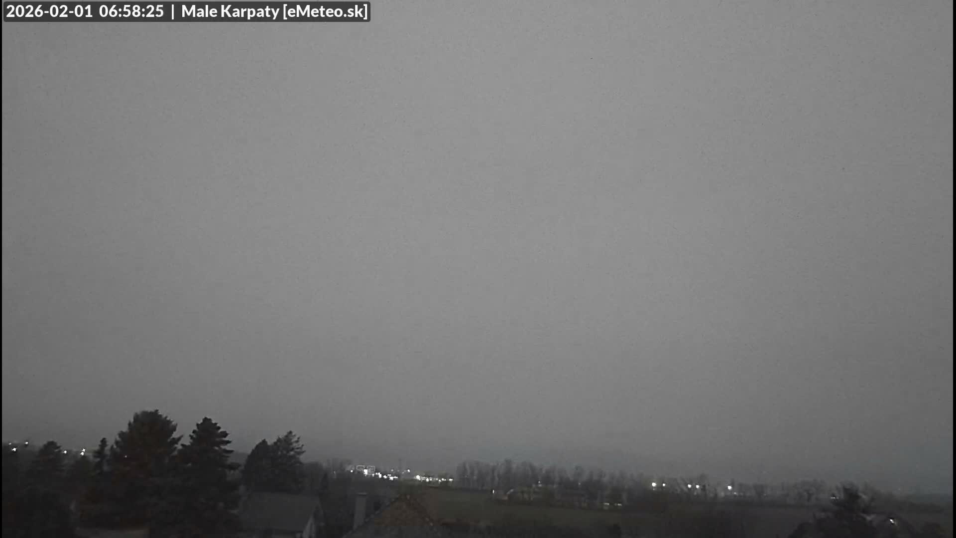 Bratislava , Little Carpathians (Malé Karpaty) View from Vajnory Live Cam -  Vajnory, Bratislava III, Bratislava, Slovakia