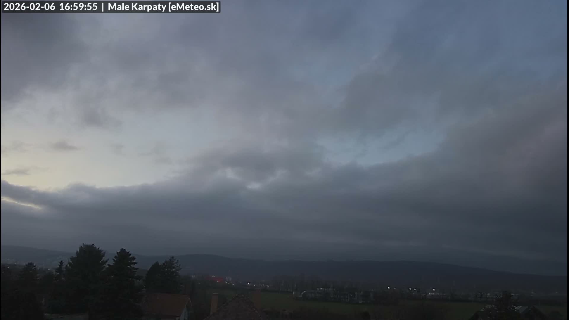 Bratislava , Little Carpathians (Malé Karpaty) View from Vajnory Live Cam -  Vajnory, Bratislava III, Bratislava, Slovakia