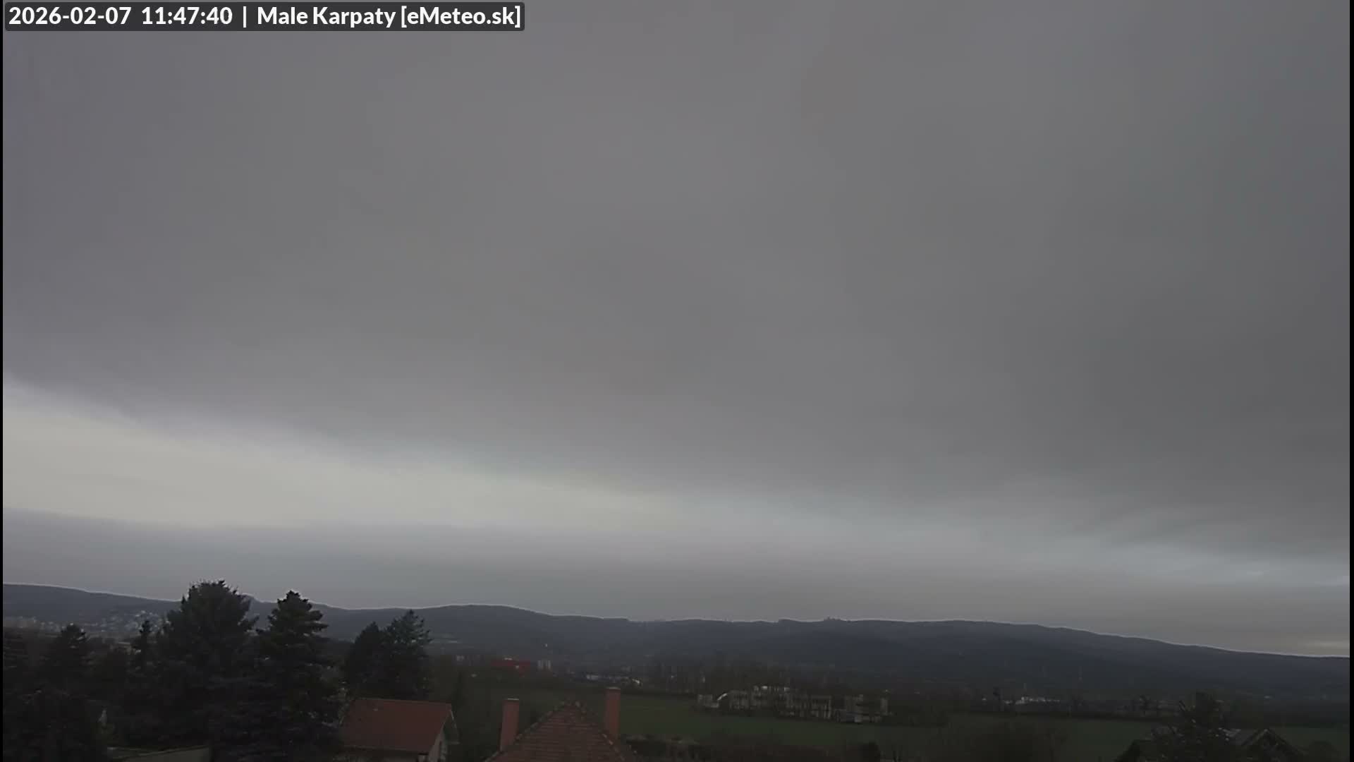 Bratislava , Little Carpathians (Malé Karpaty) View from Vajnory Live Cam -  Vajnory, Bratislava III, Bratislava, Slovakia